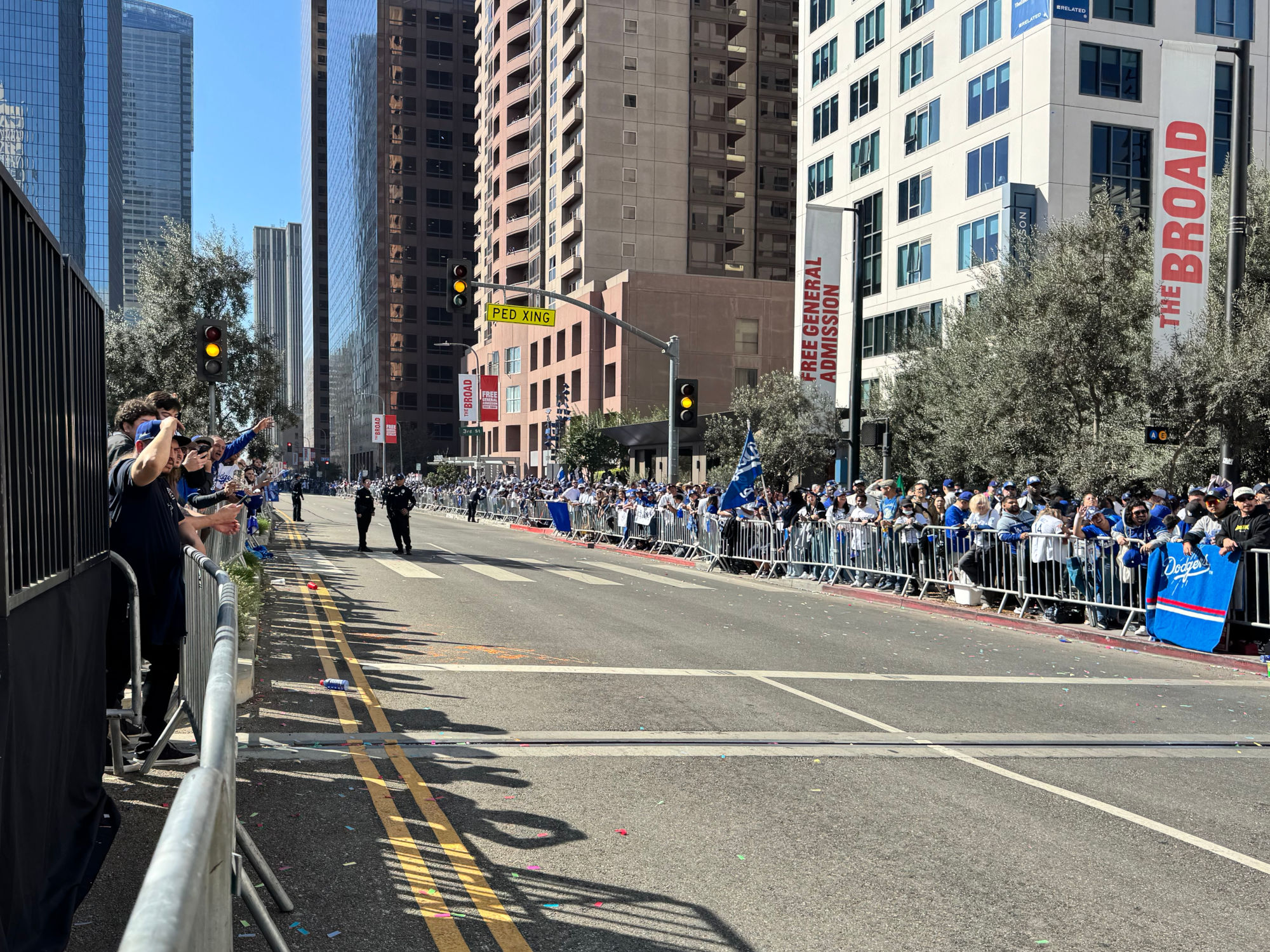 Dodgers 2024 Parade Grand Ave Route