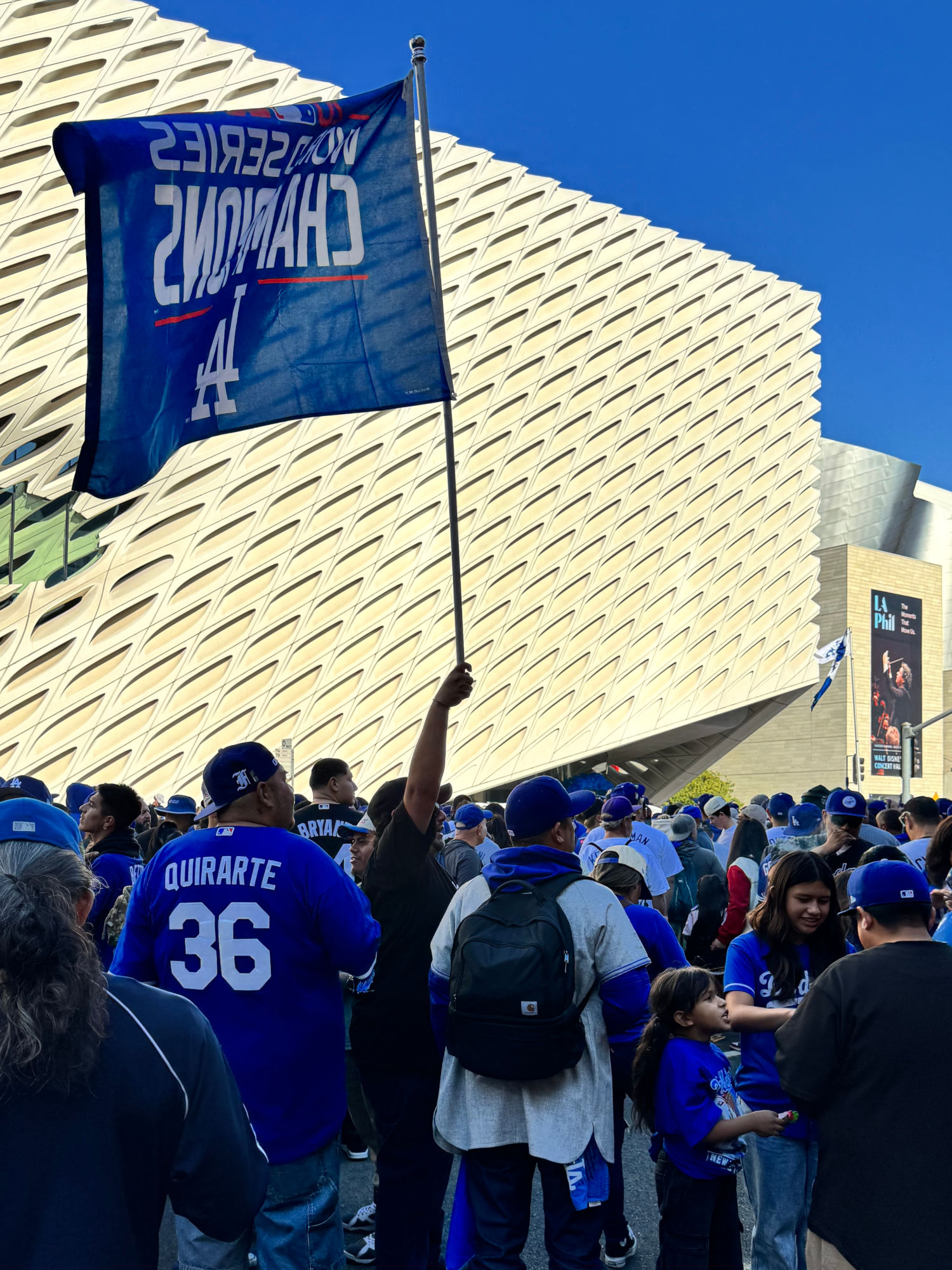 Dodgers 2024 Parade World Champions Flag