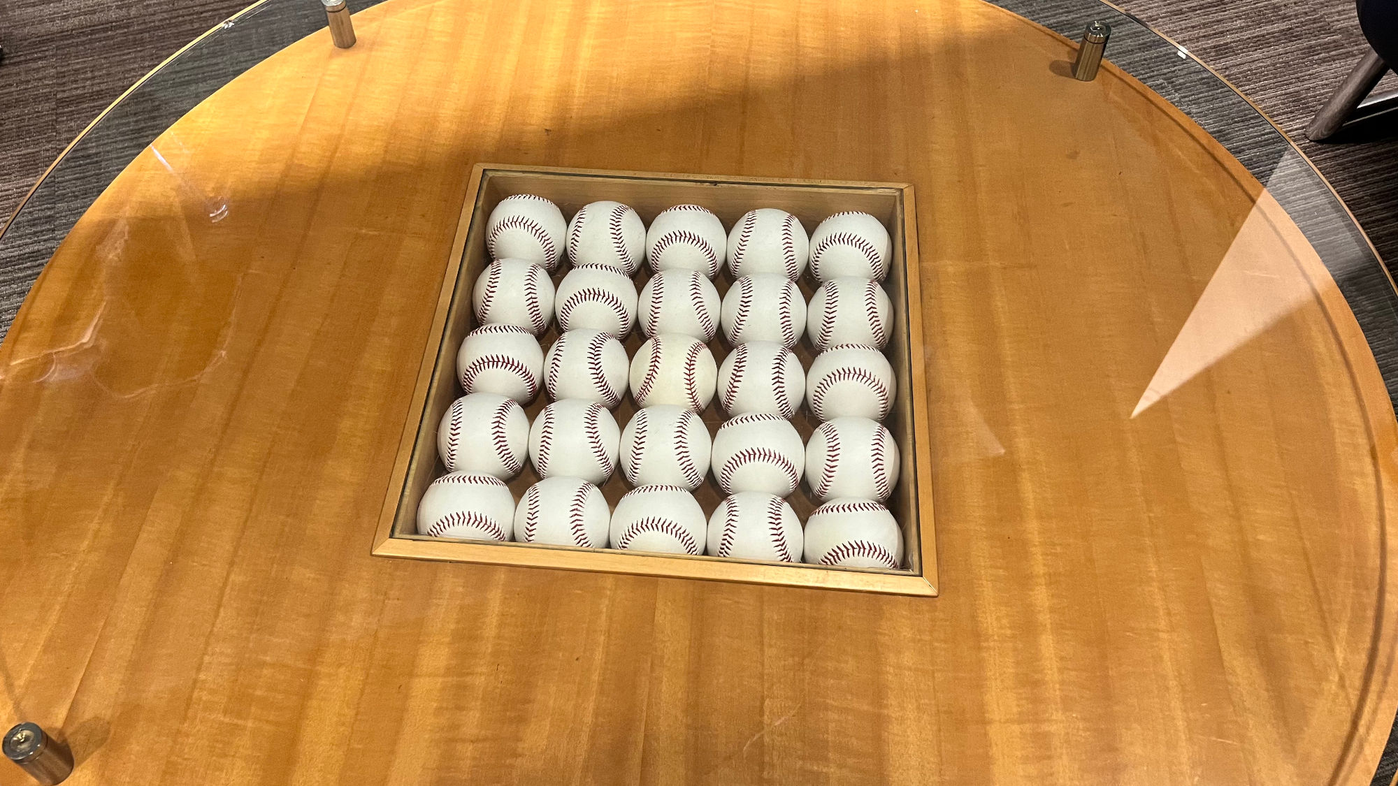Dodgers Baseball Table