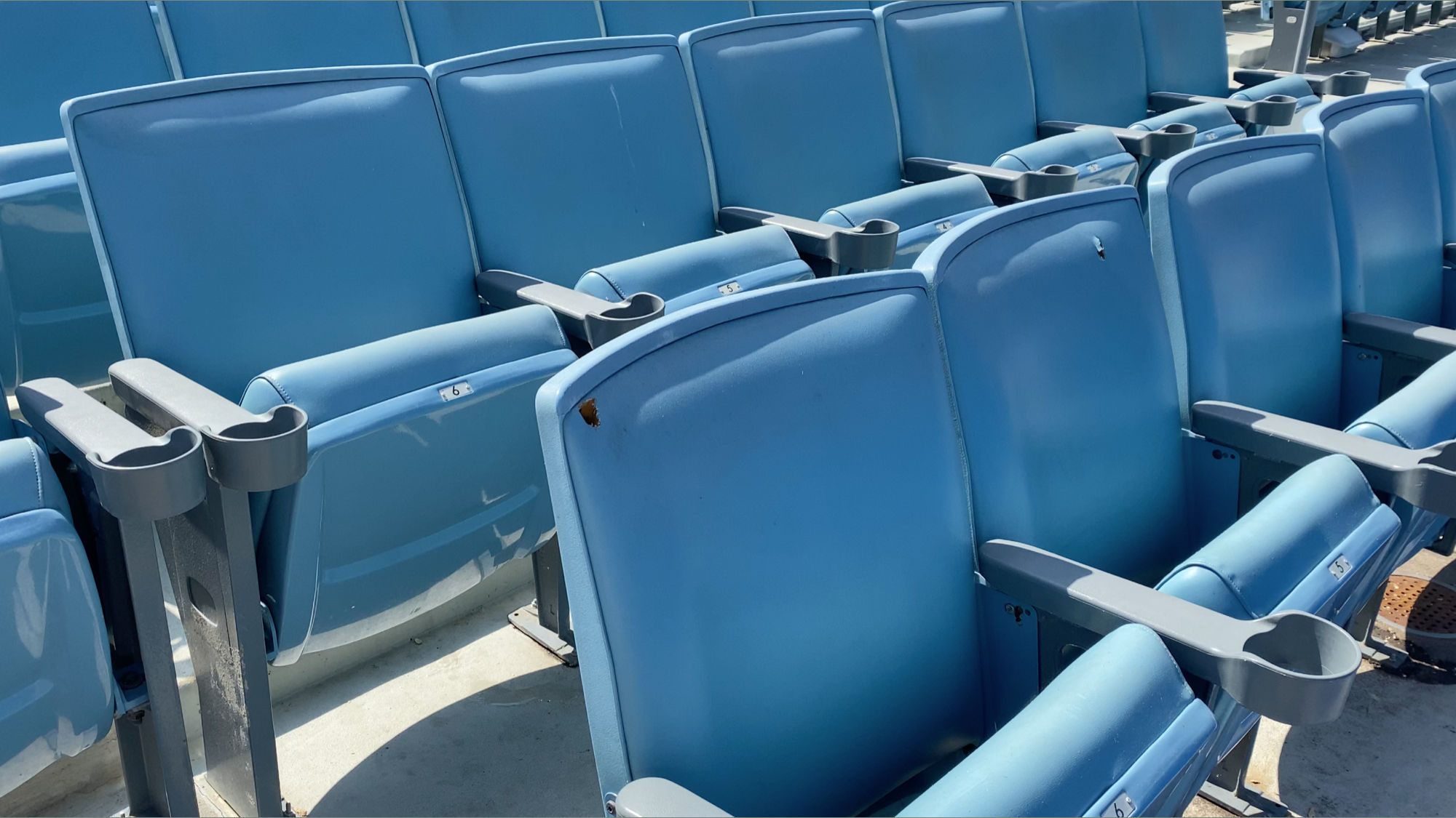 Dodger Stadium Blue Seats