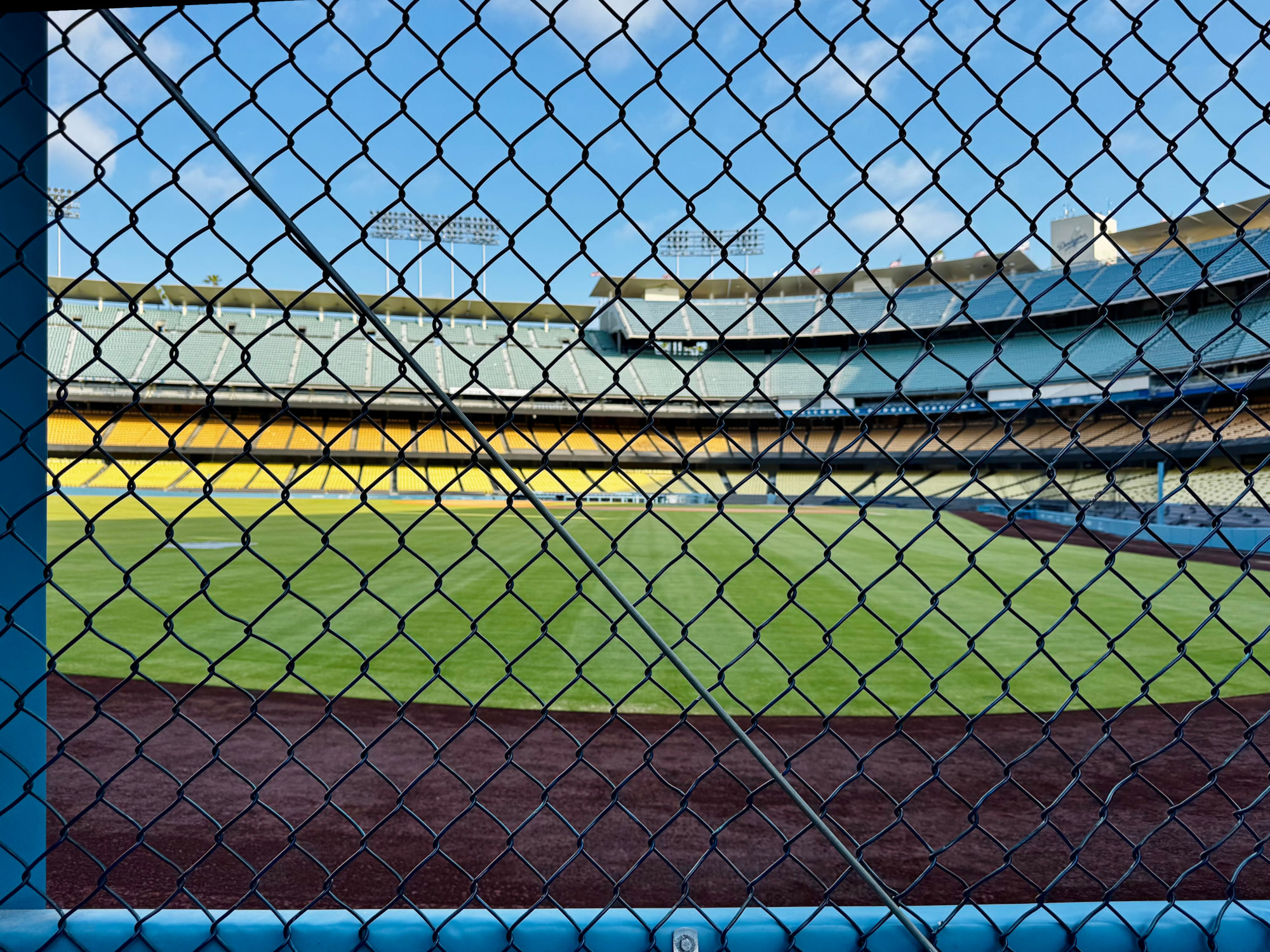 Dodger's Bullpen Field View