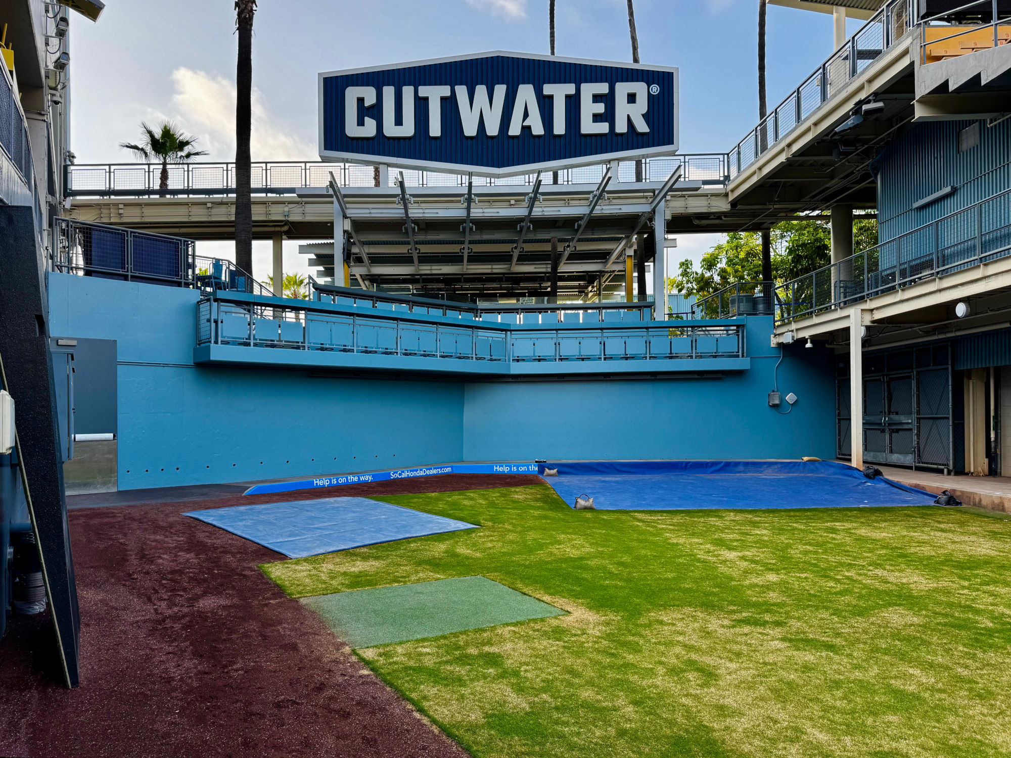 Dodger's Bullpen Overlook Seats