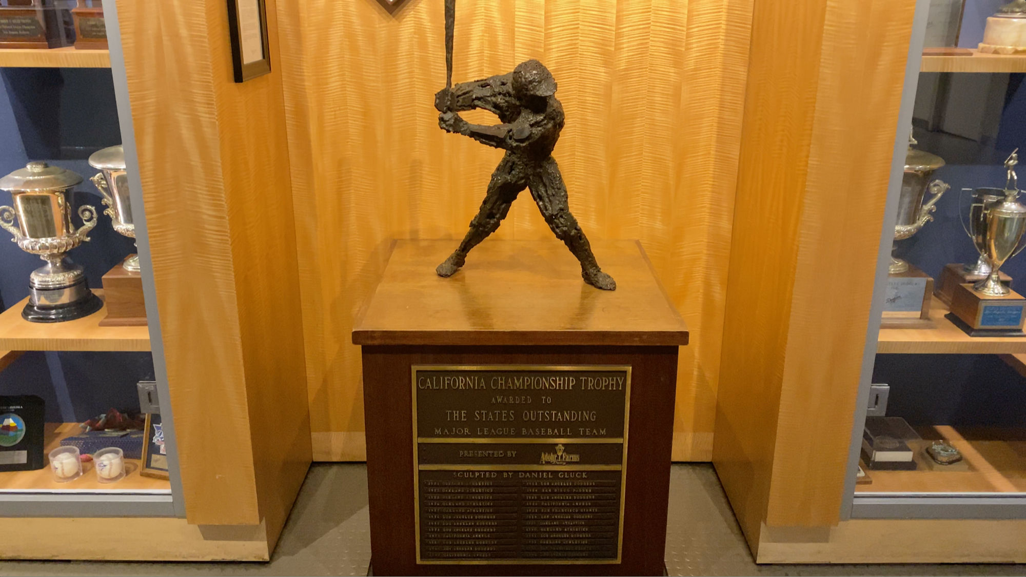 Dodgers California Championship Trophy