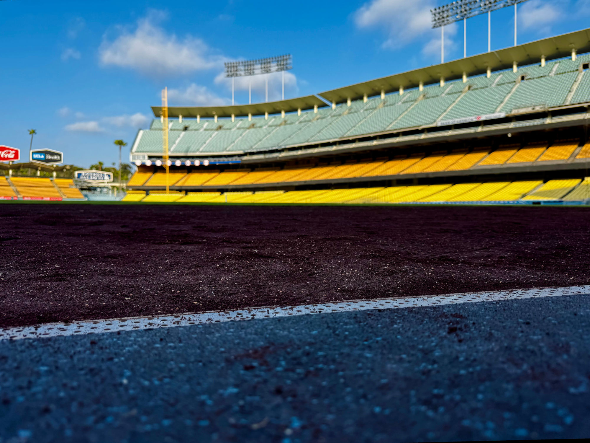Dodgers Dugout Field View