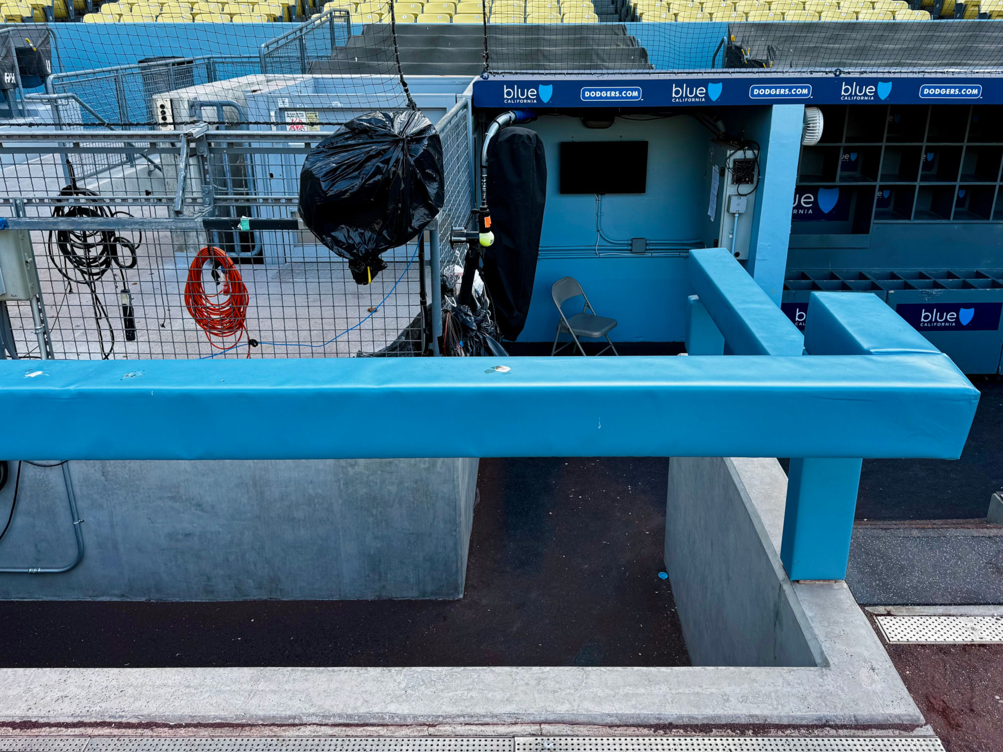Dodgers Dugout Left Side