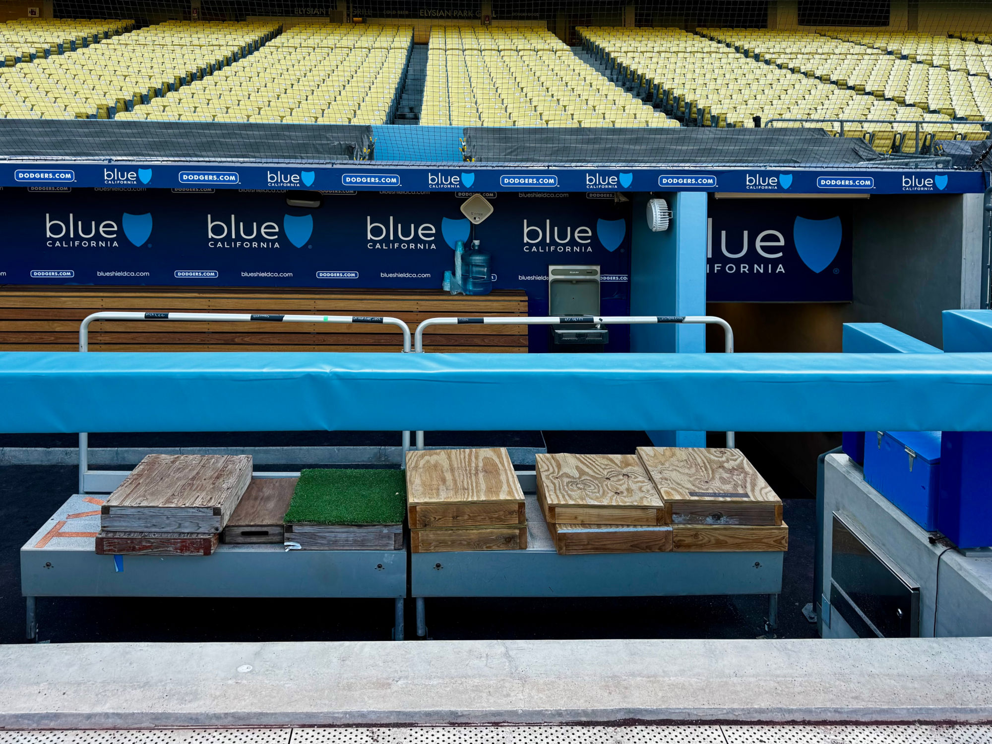 Right Side Dodgers Dugout Right Side