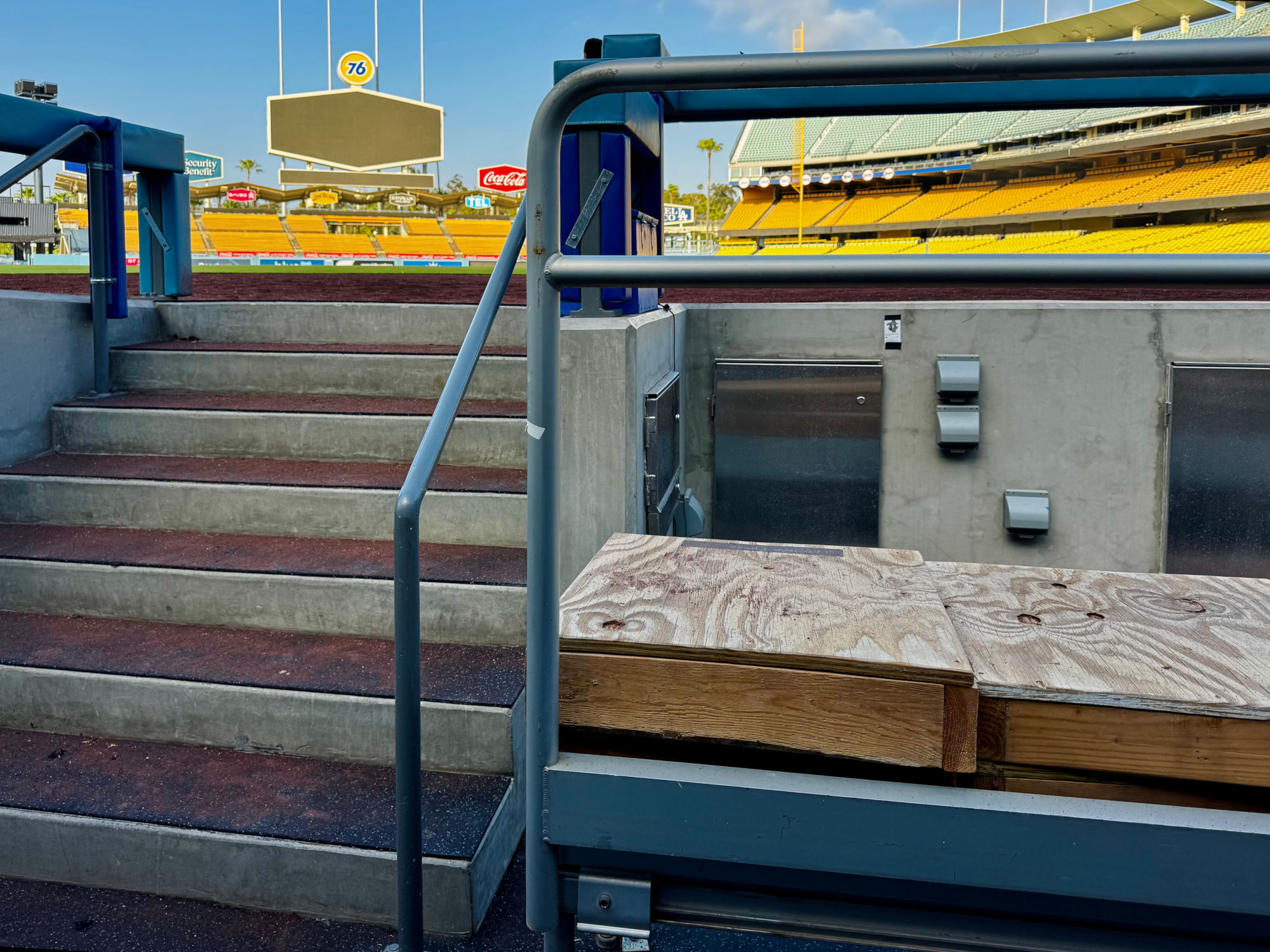 Dodgers Dugout Right Stairway