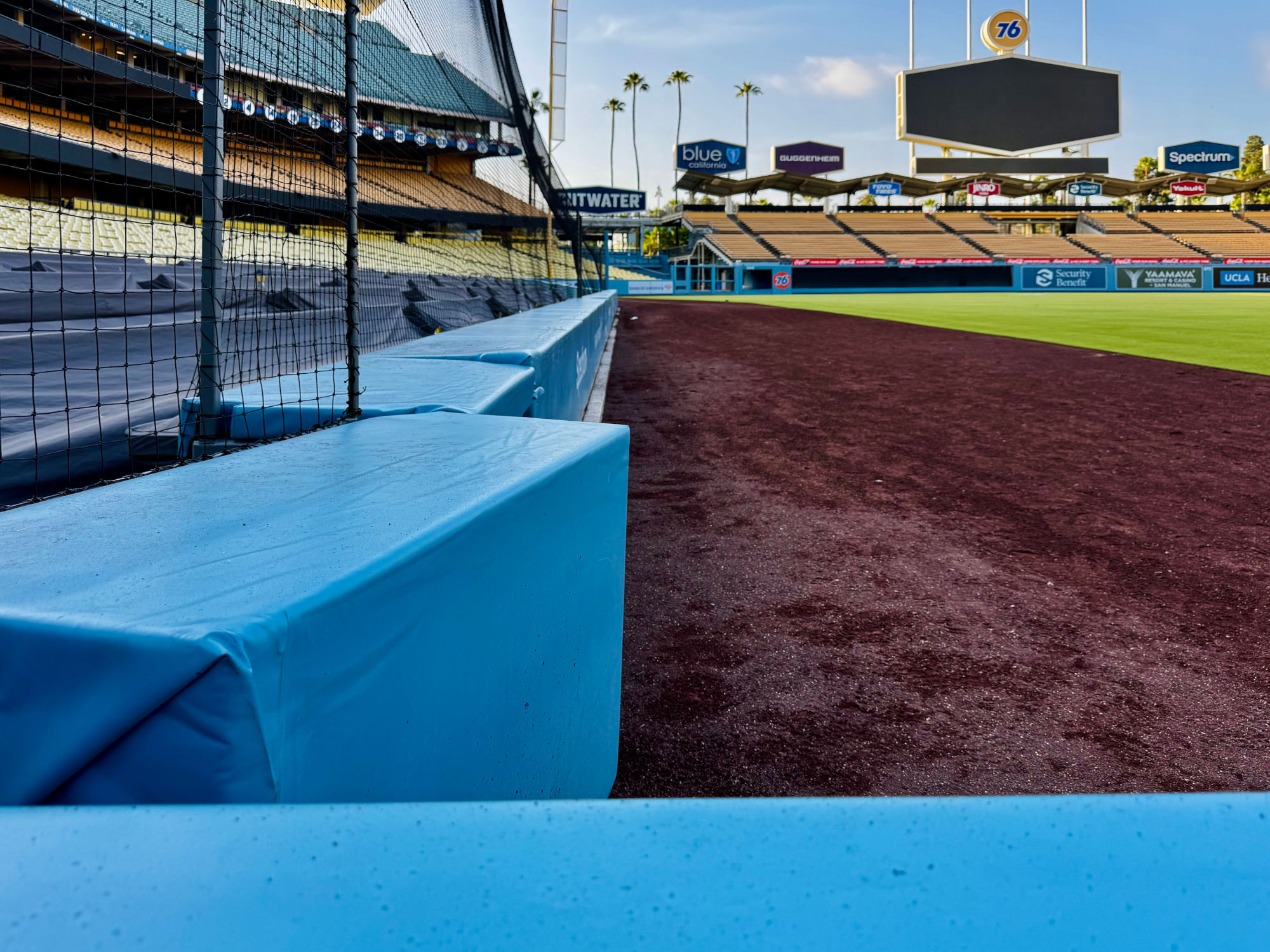 Dodgers Dugout View