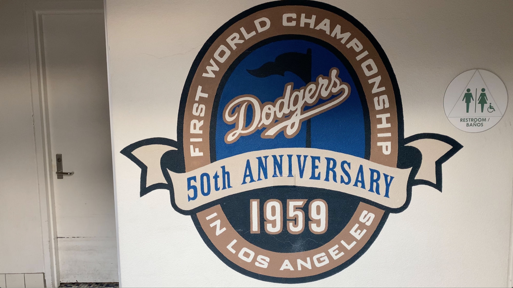 Dodger Stadium First World Championship