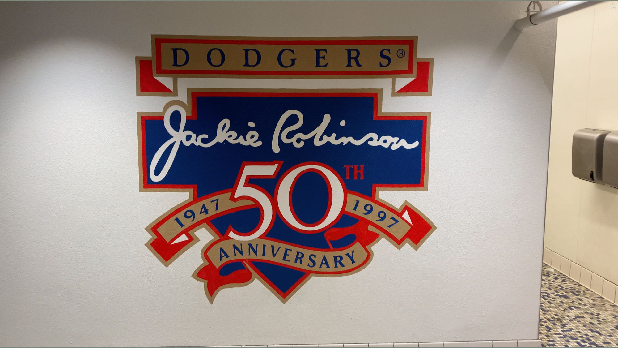 Dodgers Jackie Robinson 50th Anniversary