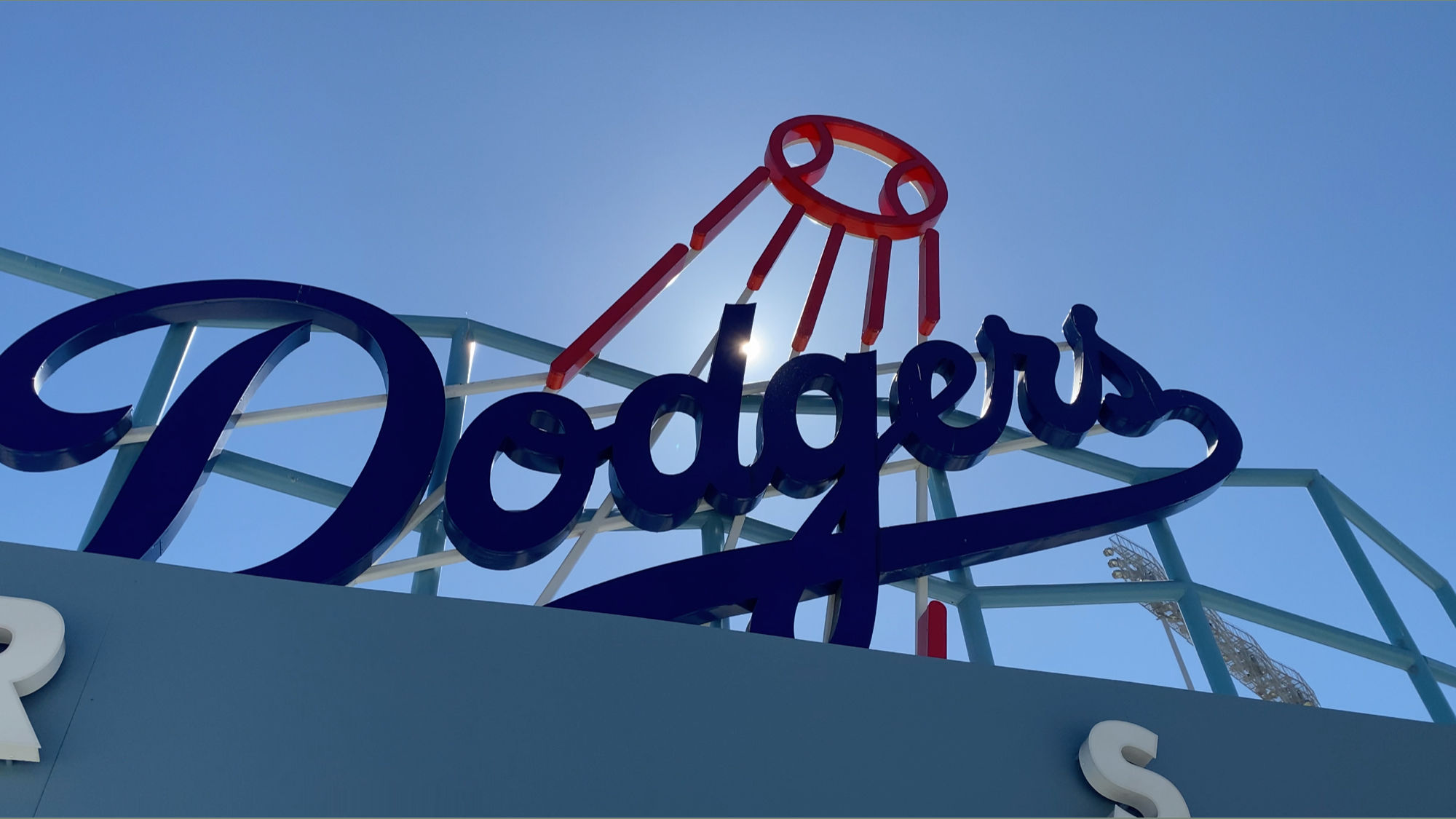 Dodgers Logos Sun