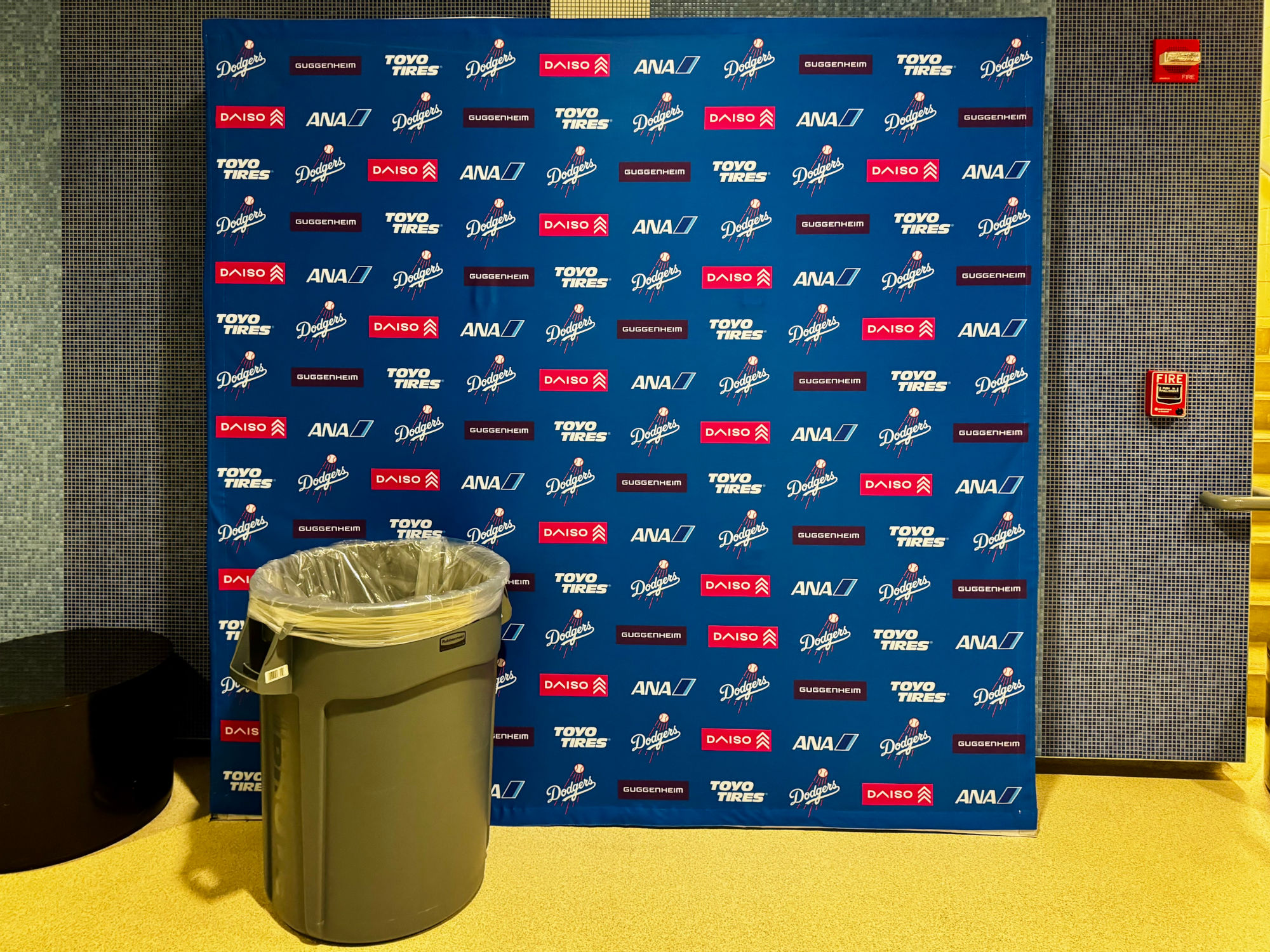 Press Wall Dodgers Media Press Wall