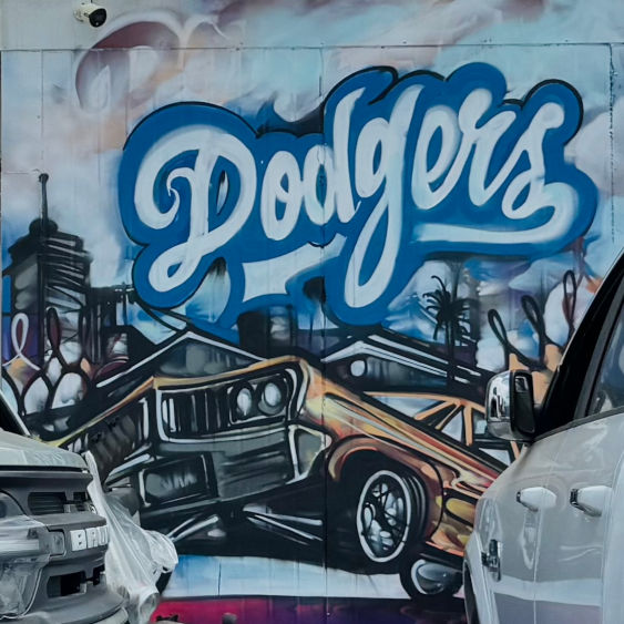 Dodgers Mural Simi Valley