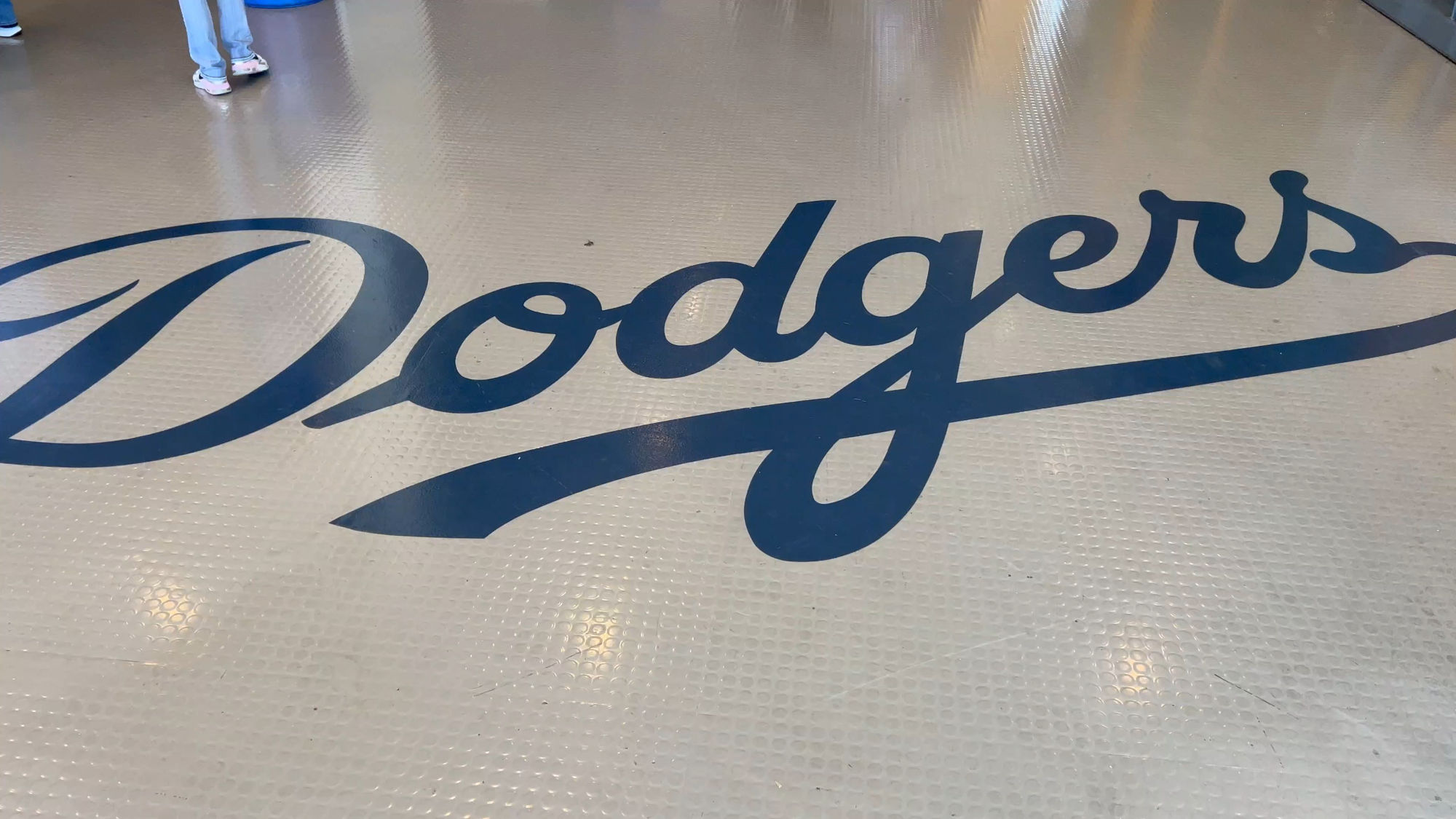 Dodgers Rubber Floor Mat