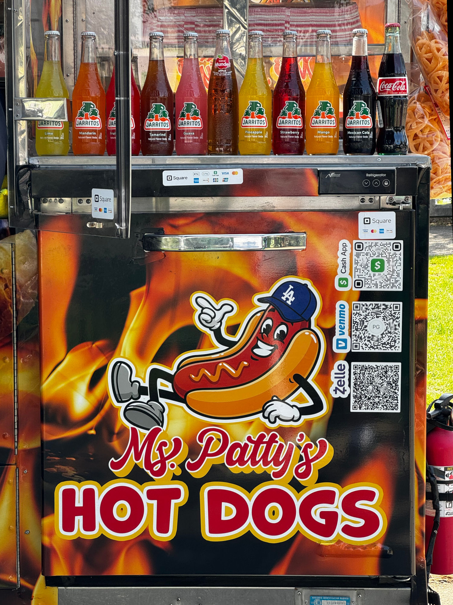 Dodgers Santa Monica Hot Dog Cart
