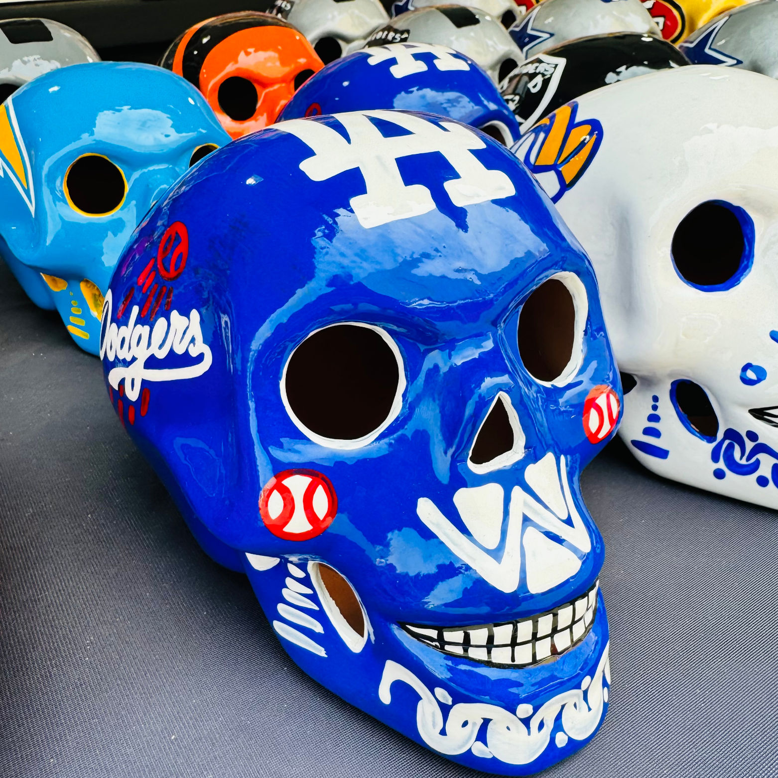 Dodgers Skull Ventura County Fair