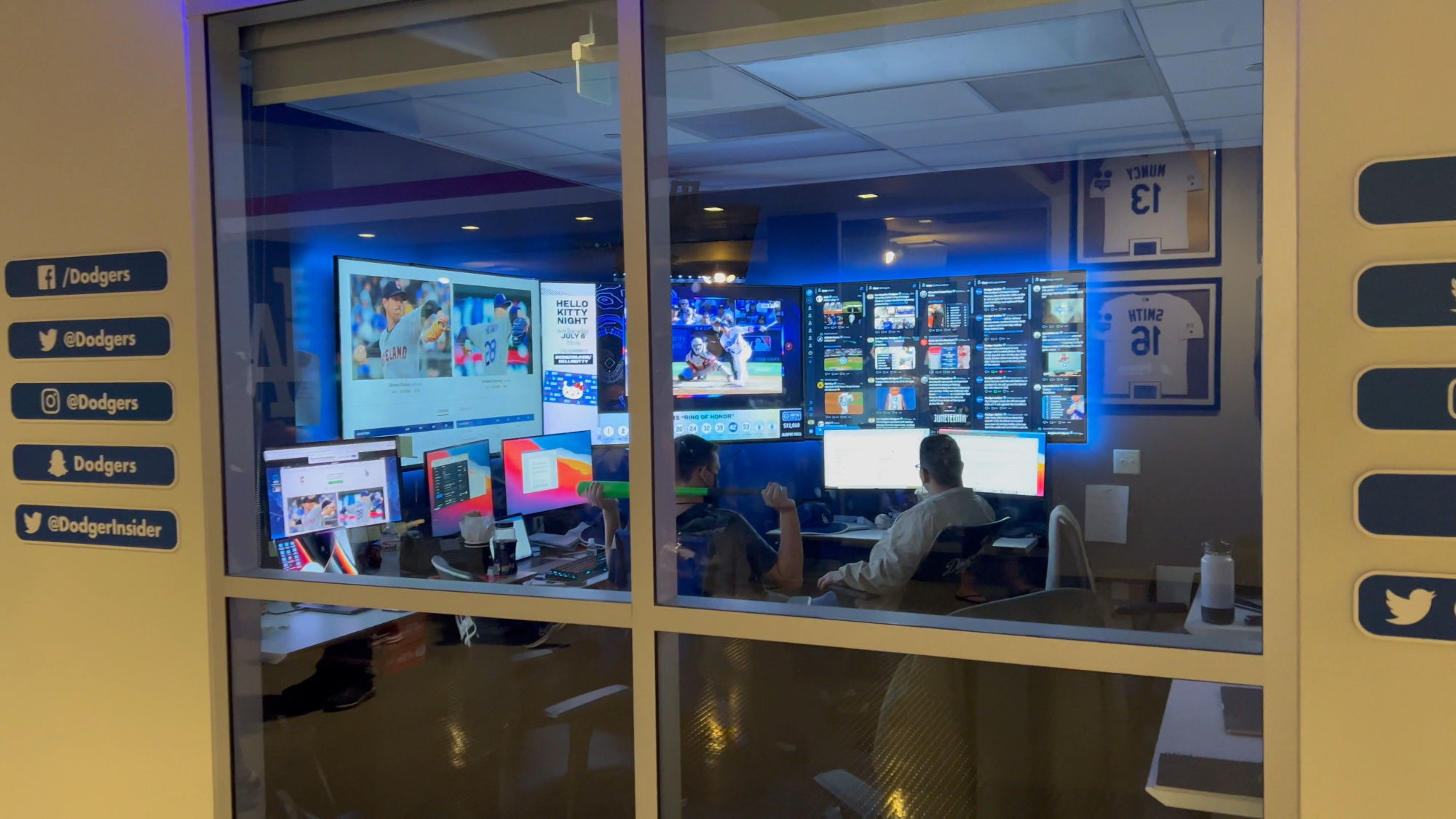 Dodger Stadium Social Media Center