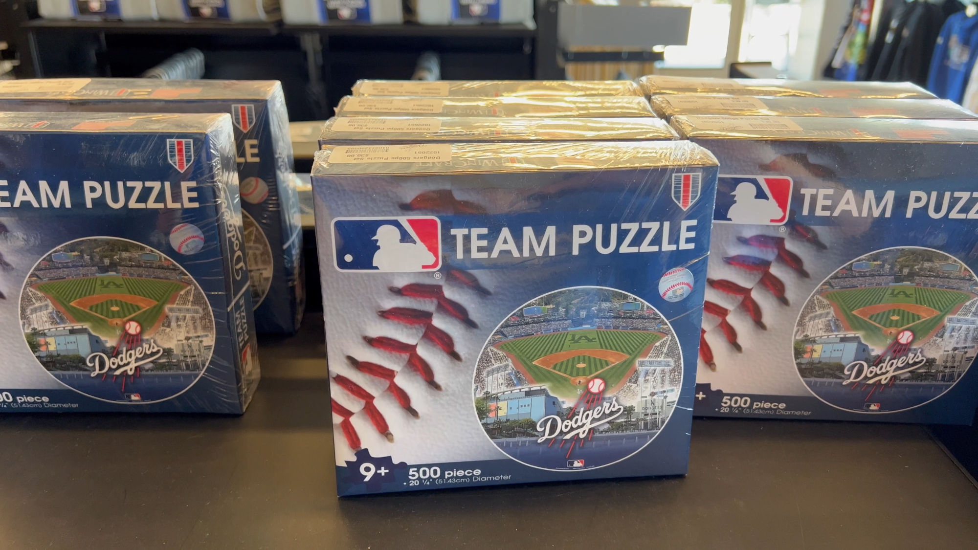 Dodgers Store Team Puzzle