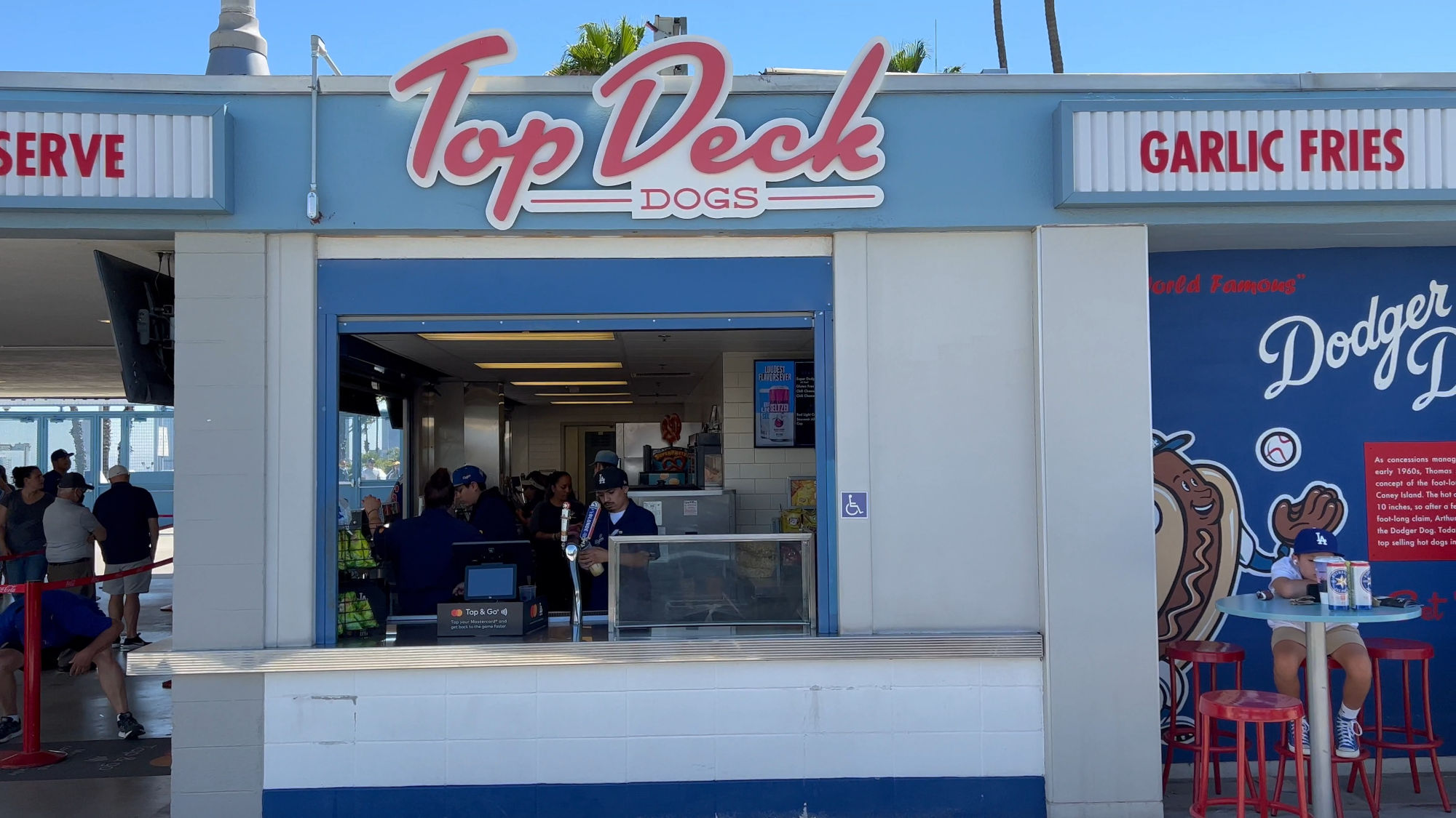 Dodger Stadium Top Deck Dogs