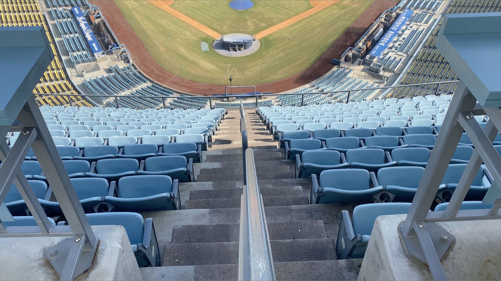 Dodger Stadium View from Top Deck