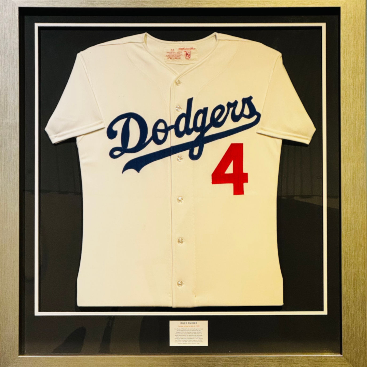 Duke Snider #4 Dodger Jersey Duke Snider #4 Dodger Jersey