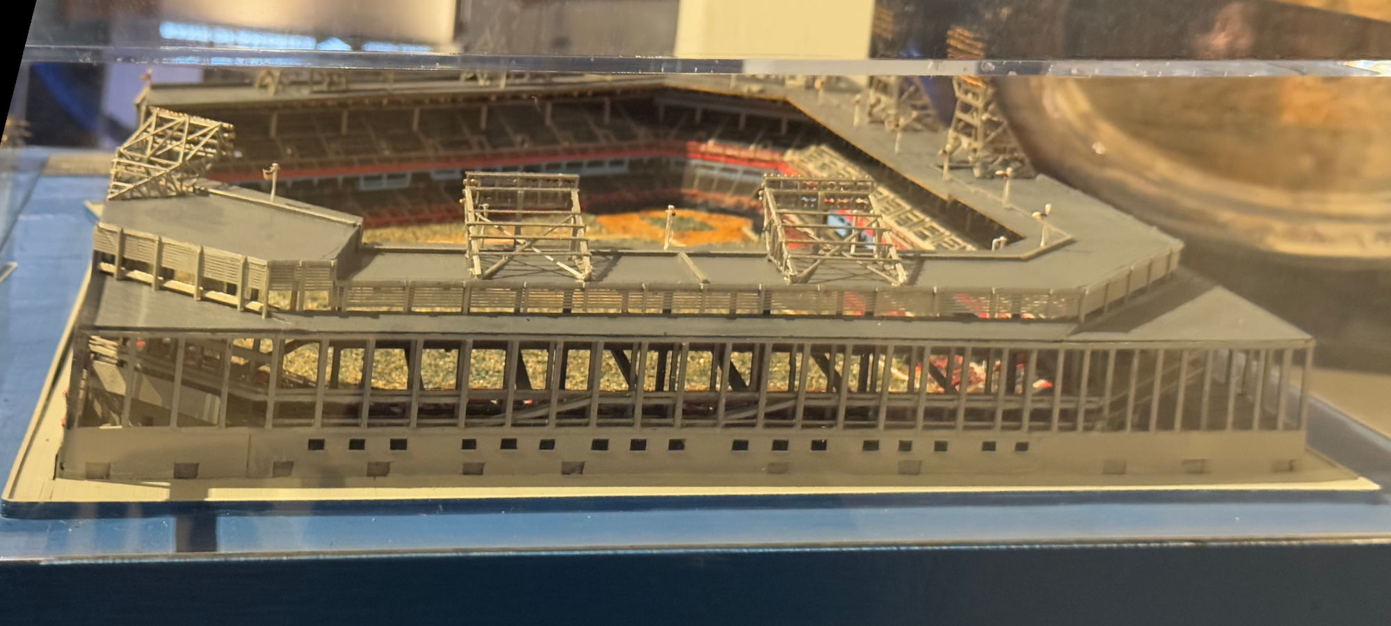 Left Field Side Ebbets Field Model Left Field Side