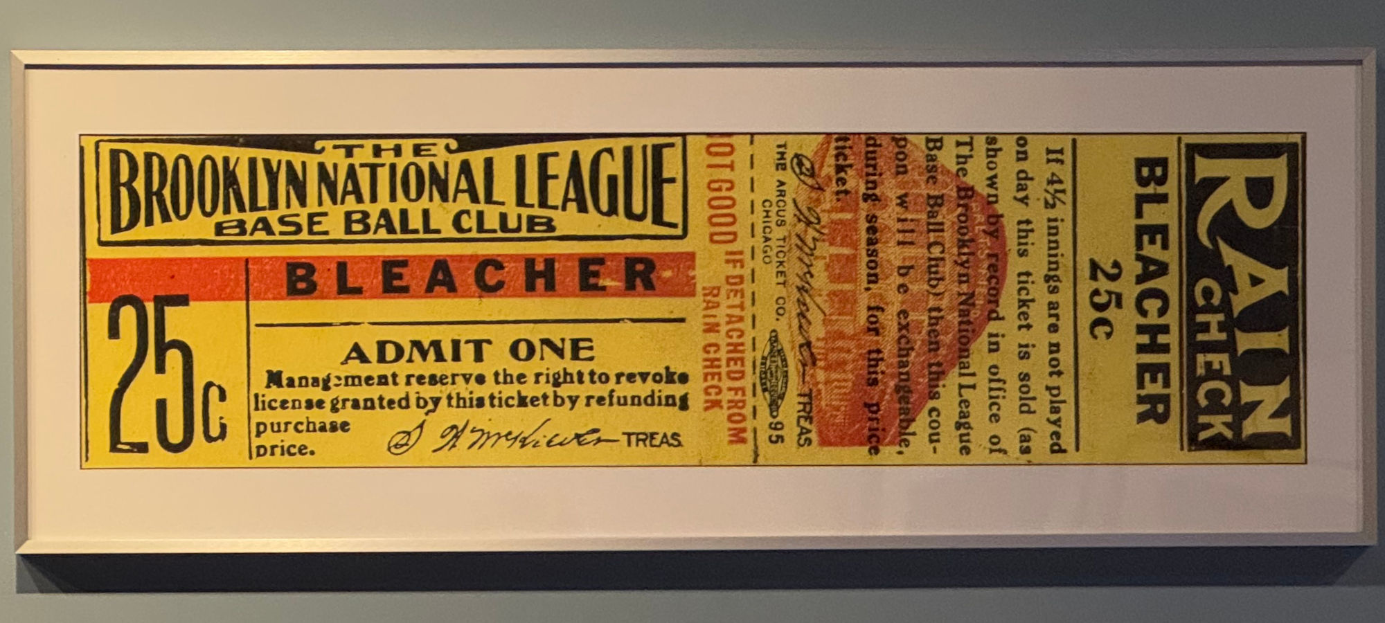 The Brooklyn National League Base Ball Club