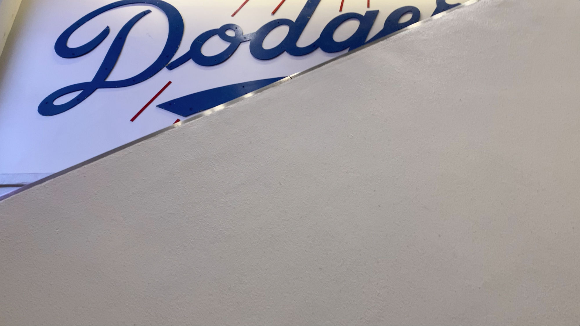 Escalator Dodgers Logo