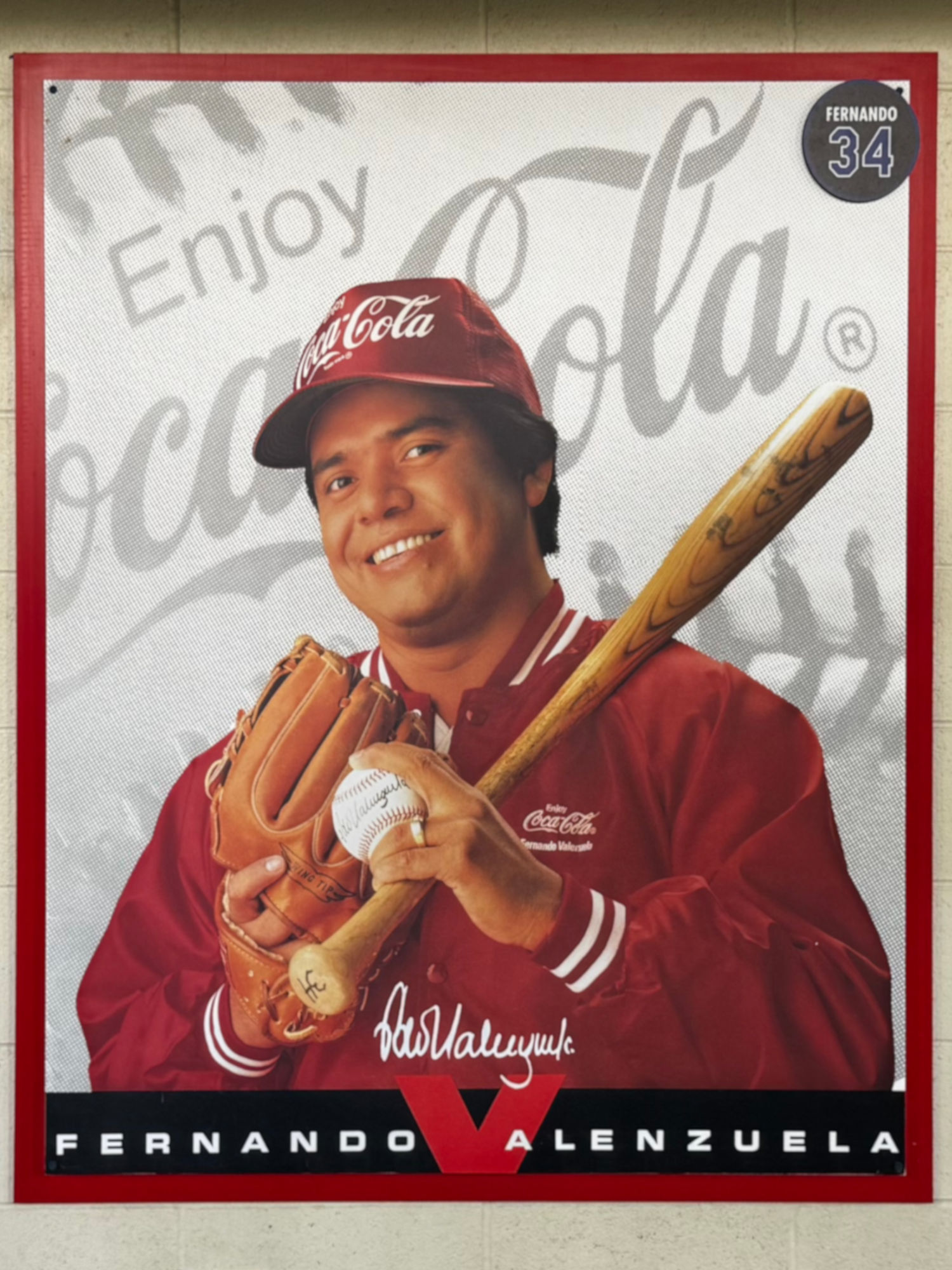 Fernando Valenzuela Coca-Cola