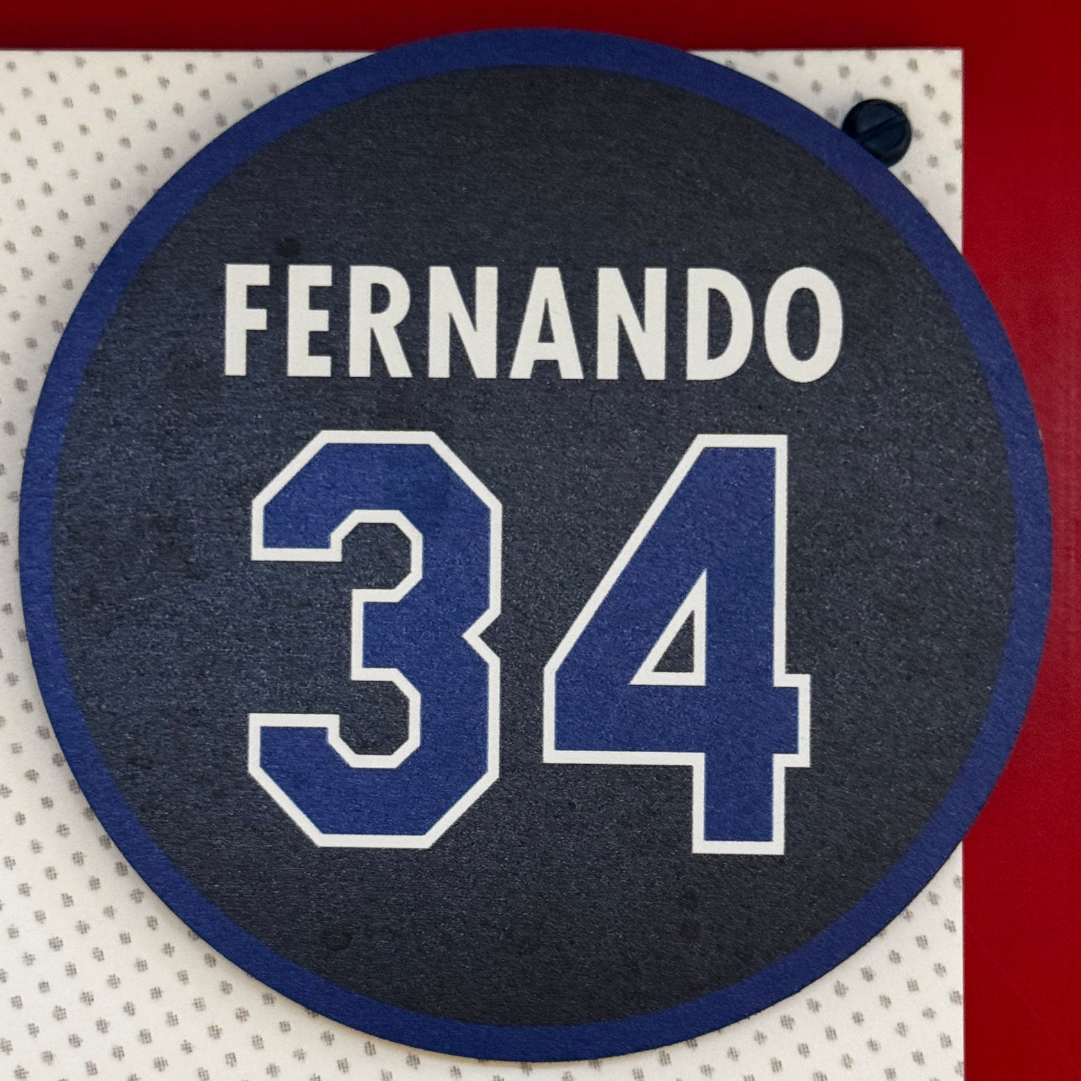 Sleeve Patch Fernando Valenzuela Sleeve Patch