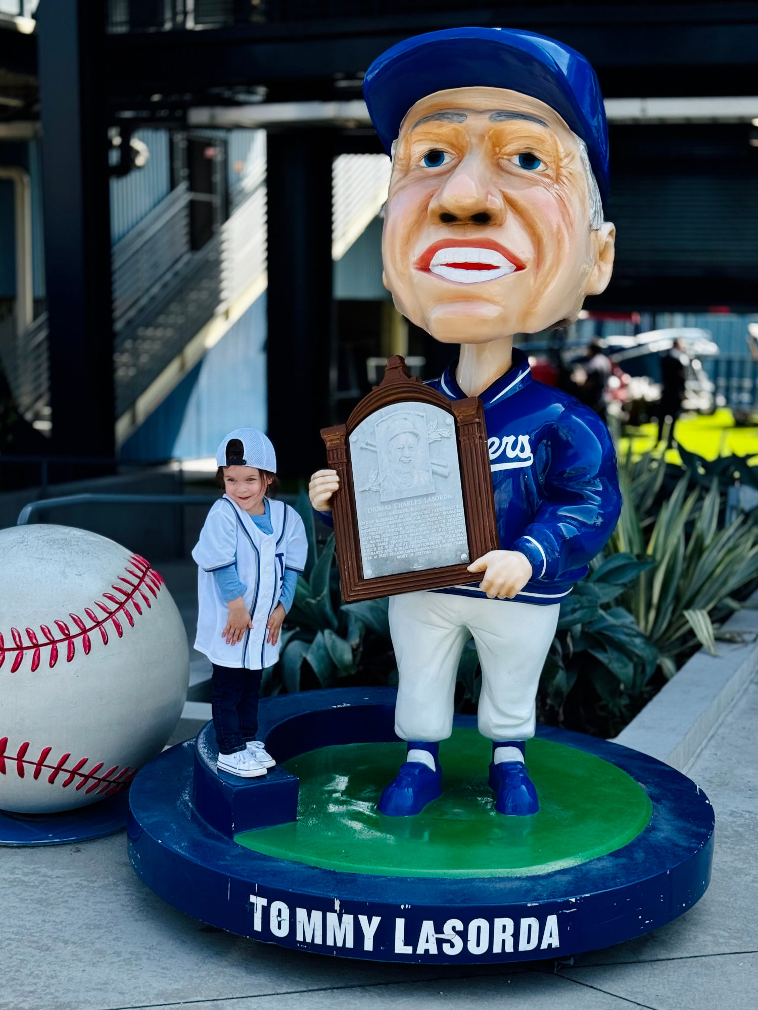 Lasorda Giant Bobblehead Lasorda