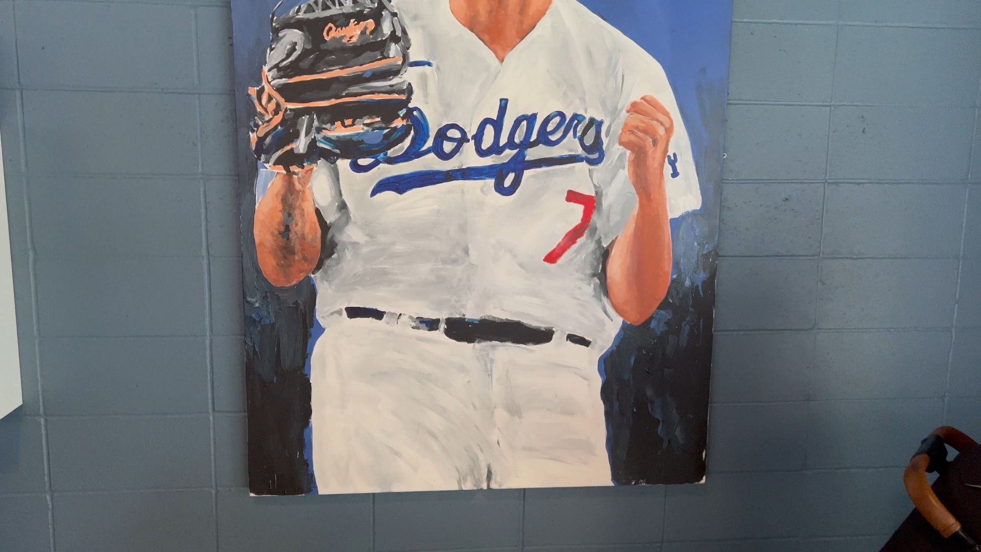 Gold Glove Bar Urias Painting