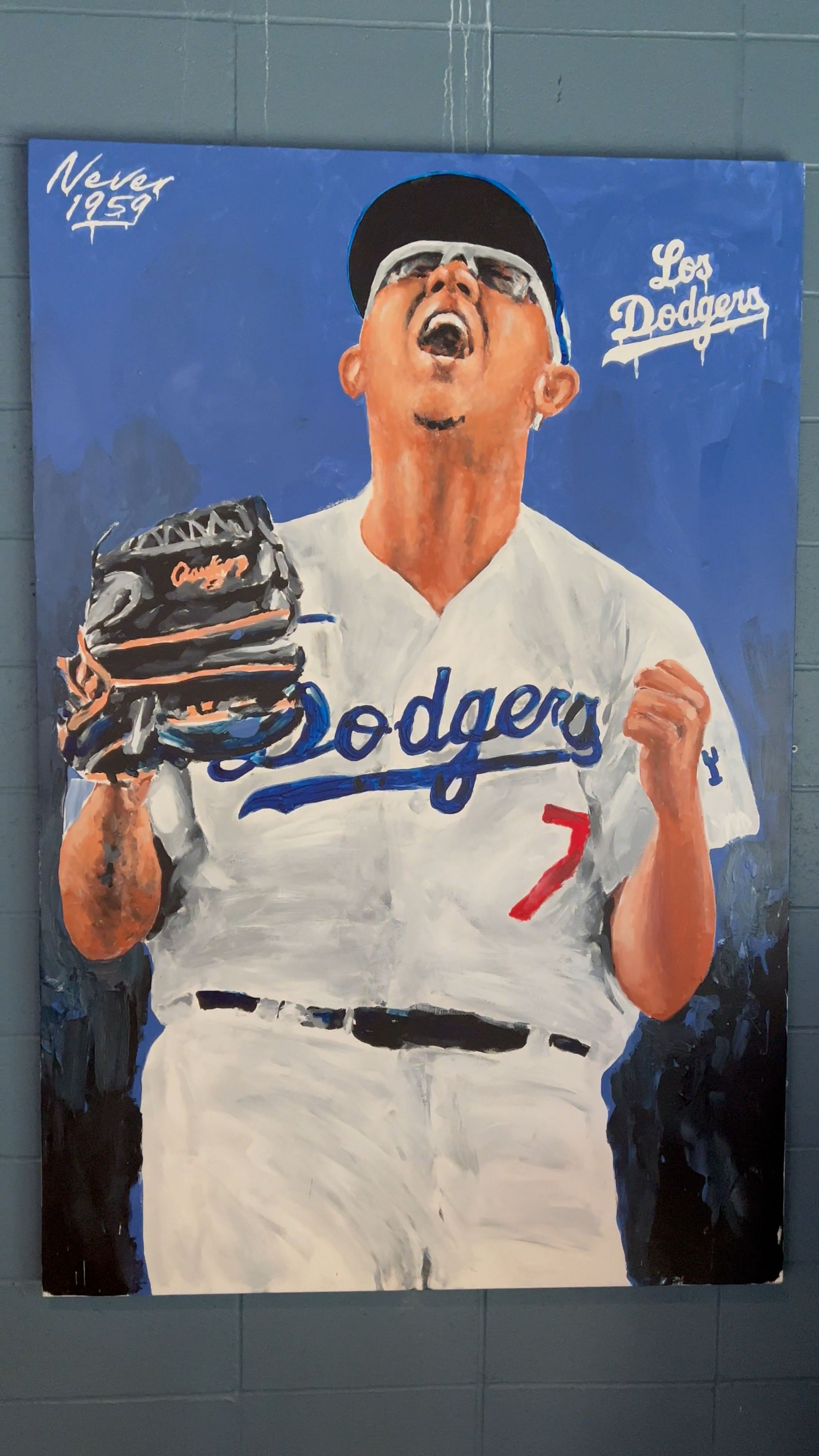 Gold Glove Bar Urias Painting