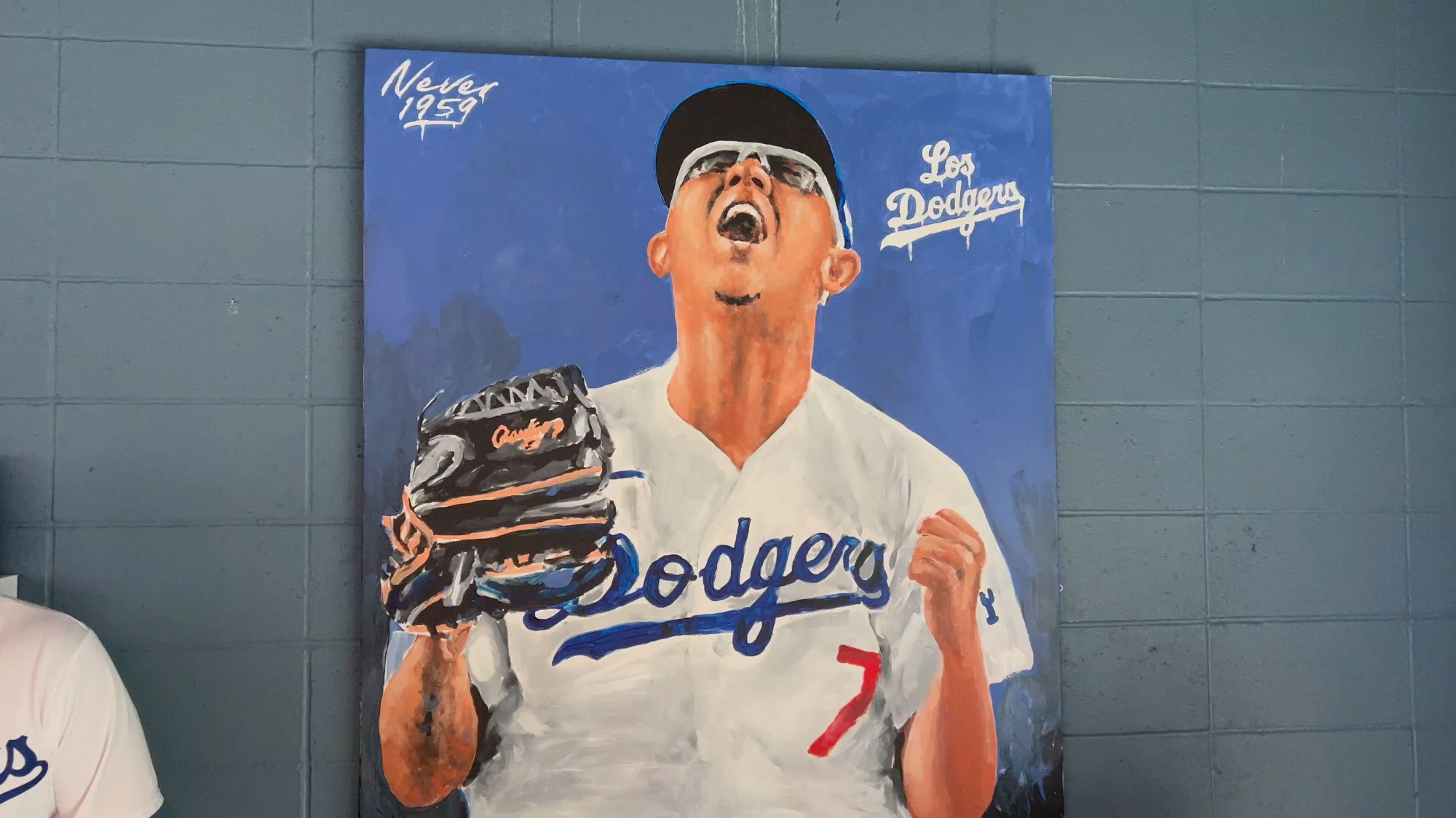 Gold Glove Bar Urias Painting