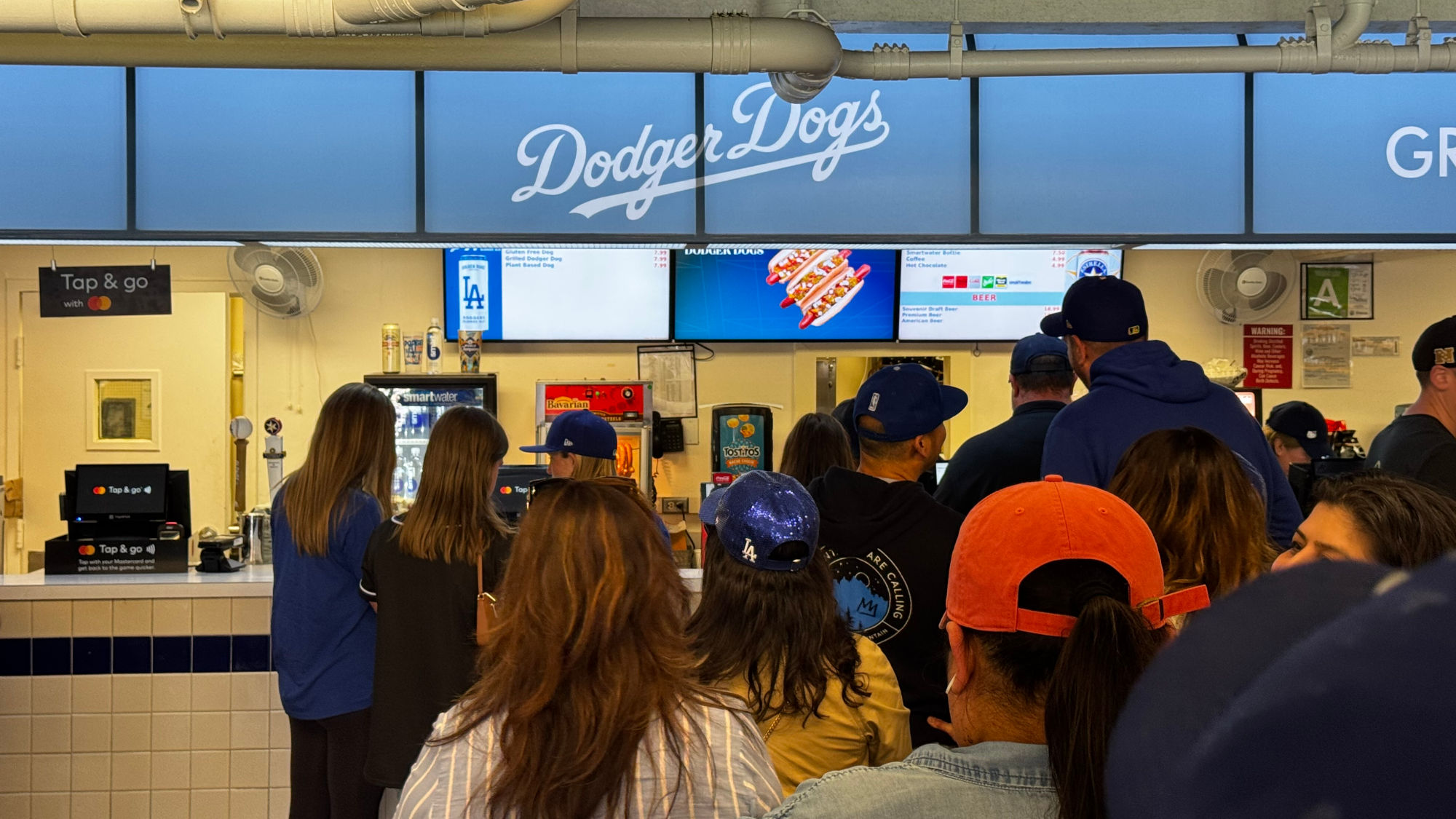 Loge Section 157 Grilled Dodger Dogs Loge Section 157