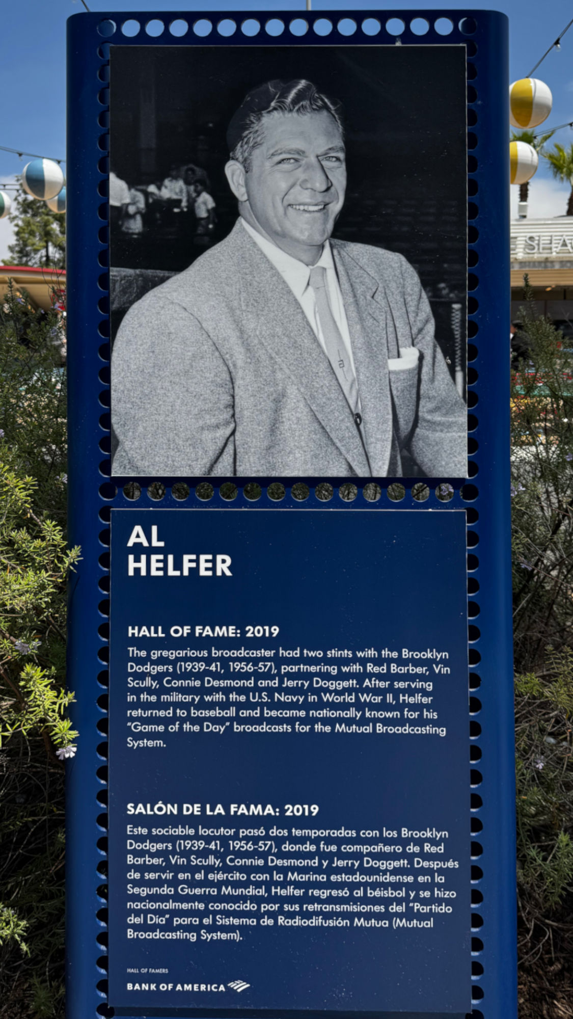 Al Helfer Hall of Fame Al Helfer