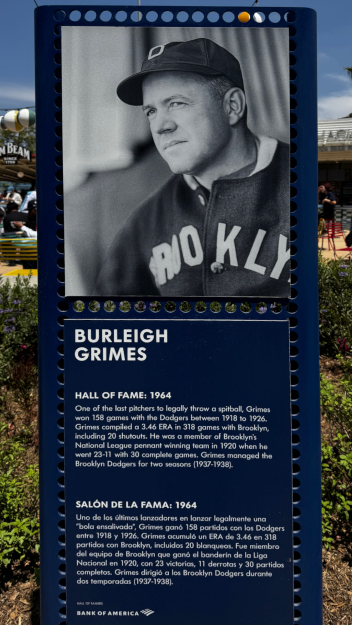 Burleigh Grimes Hall of Fame Burleigh Grimes
