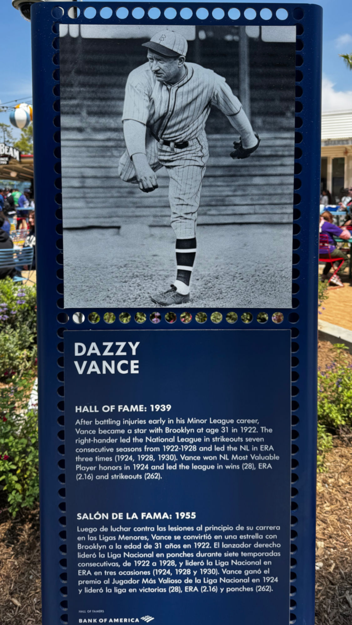Dazzy Vance Hall of Fame Dazzy Vance