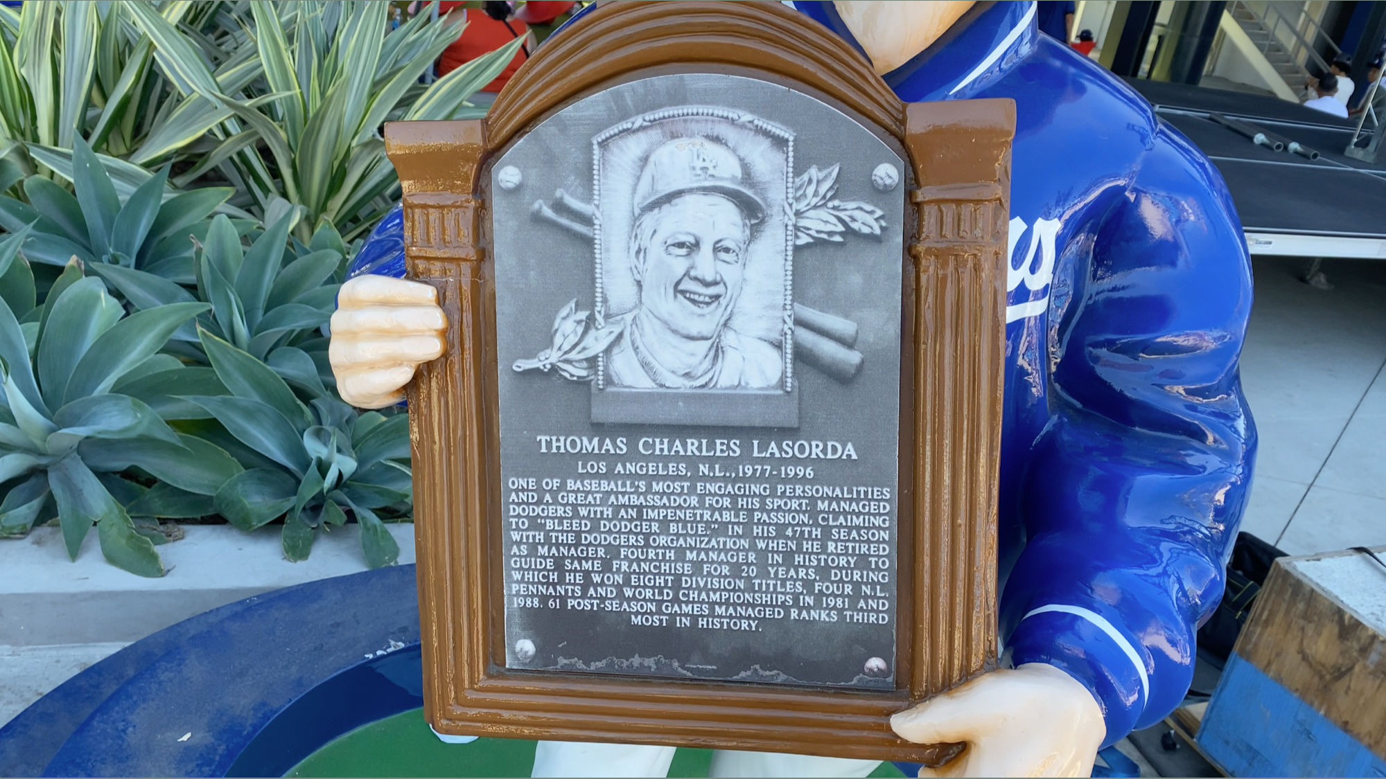 Hall of Fame Tommy Lasorda