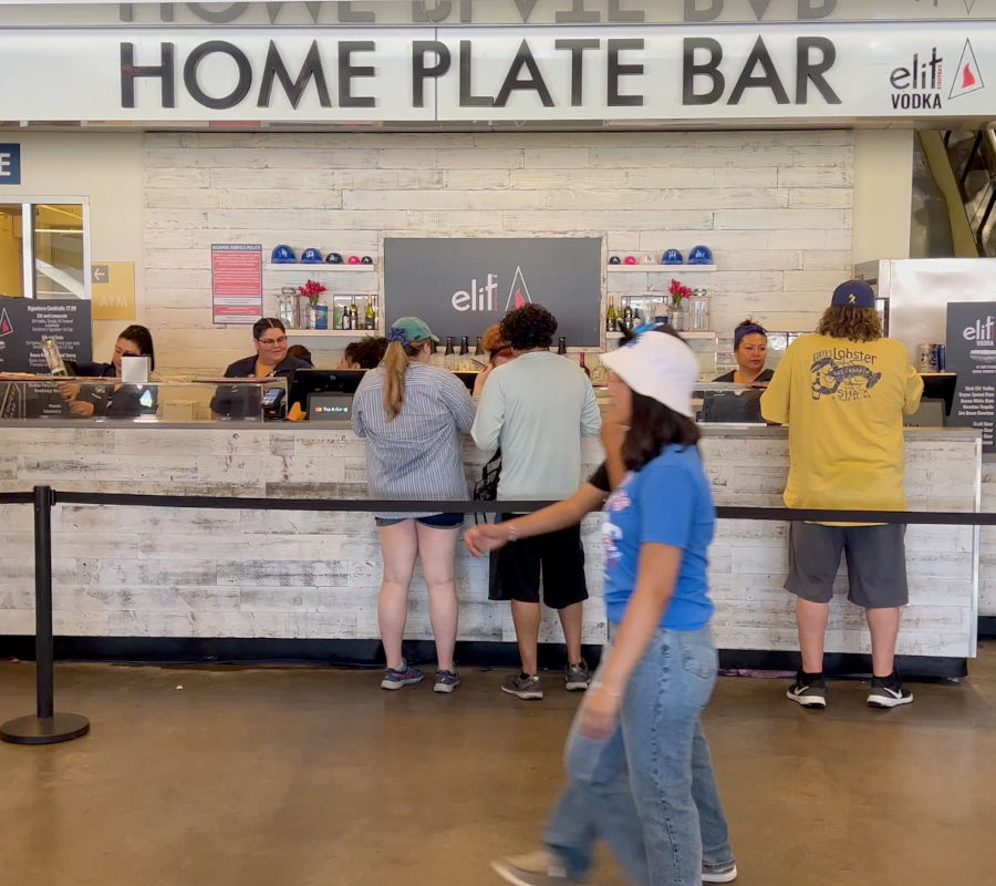 Elite Vodka Home Plate Bar