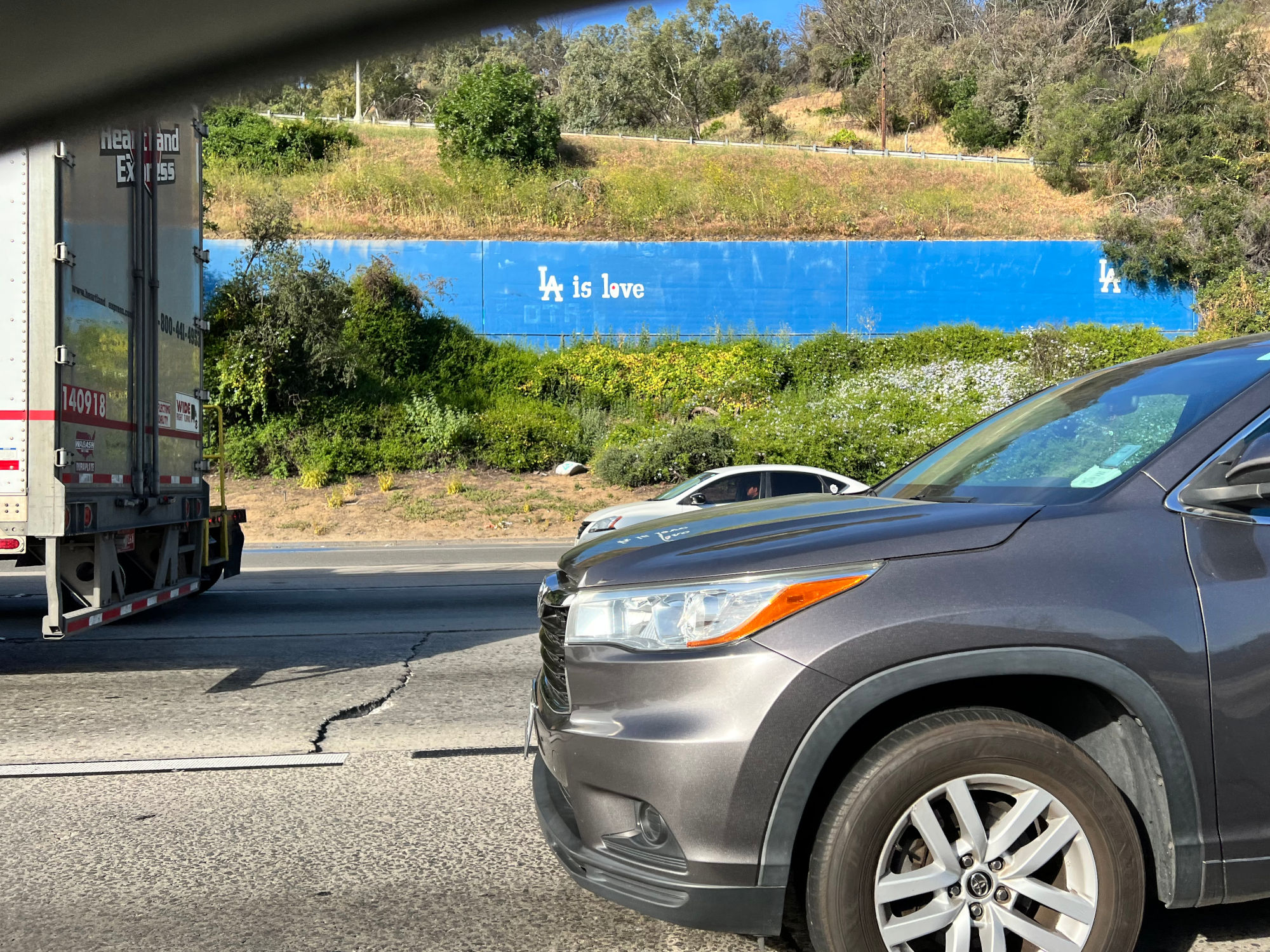 I5 Southbound LA Is Love