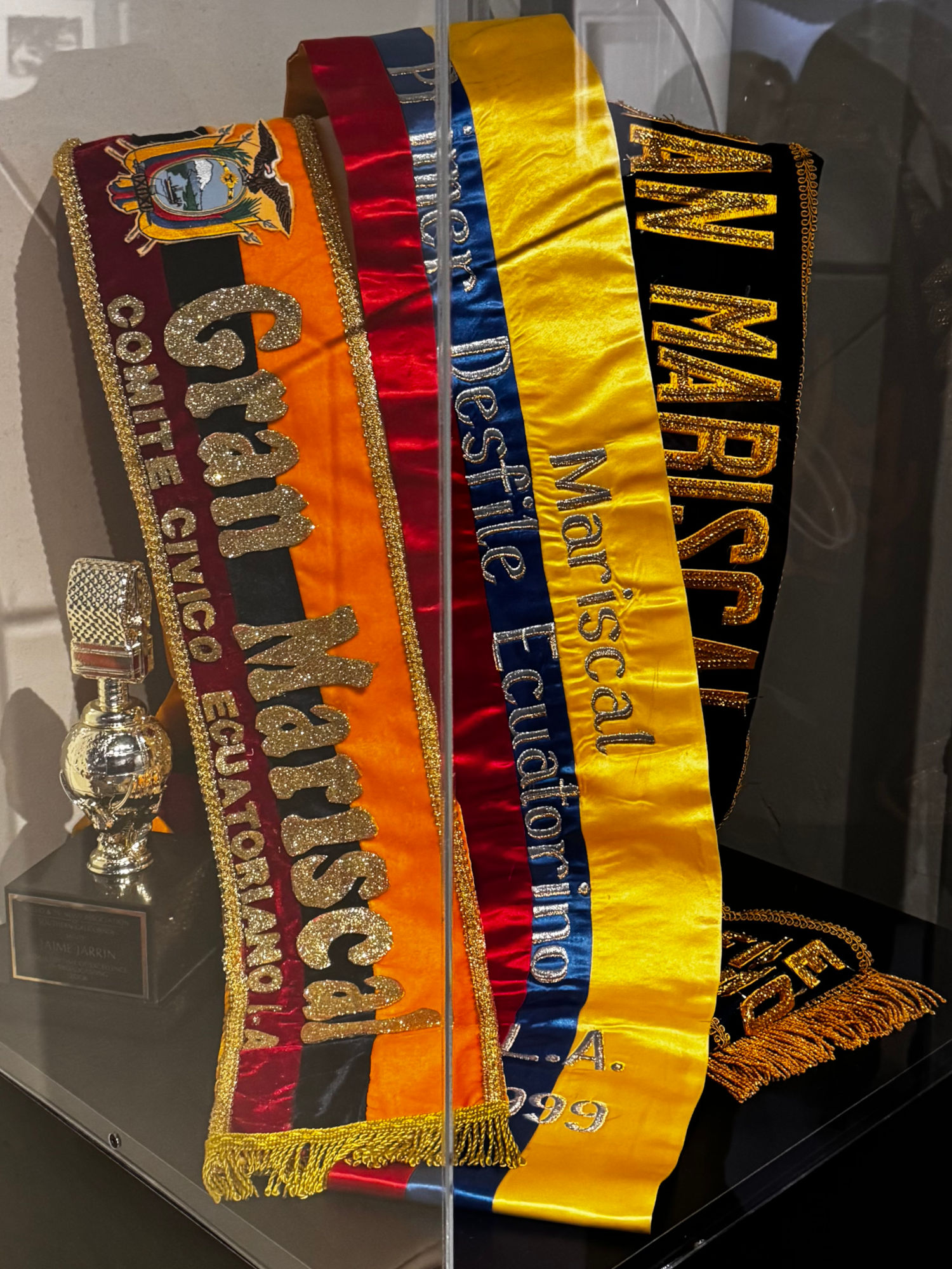 Grand Marshall Sashes Jaime Jarrin Grand Marshall Sashes