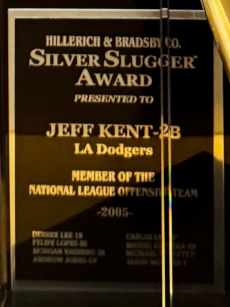2005 Silver Slugger Award Jeff Kent Jeff Kent 2005 Silver Slugger Award