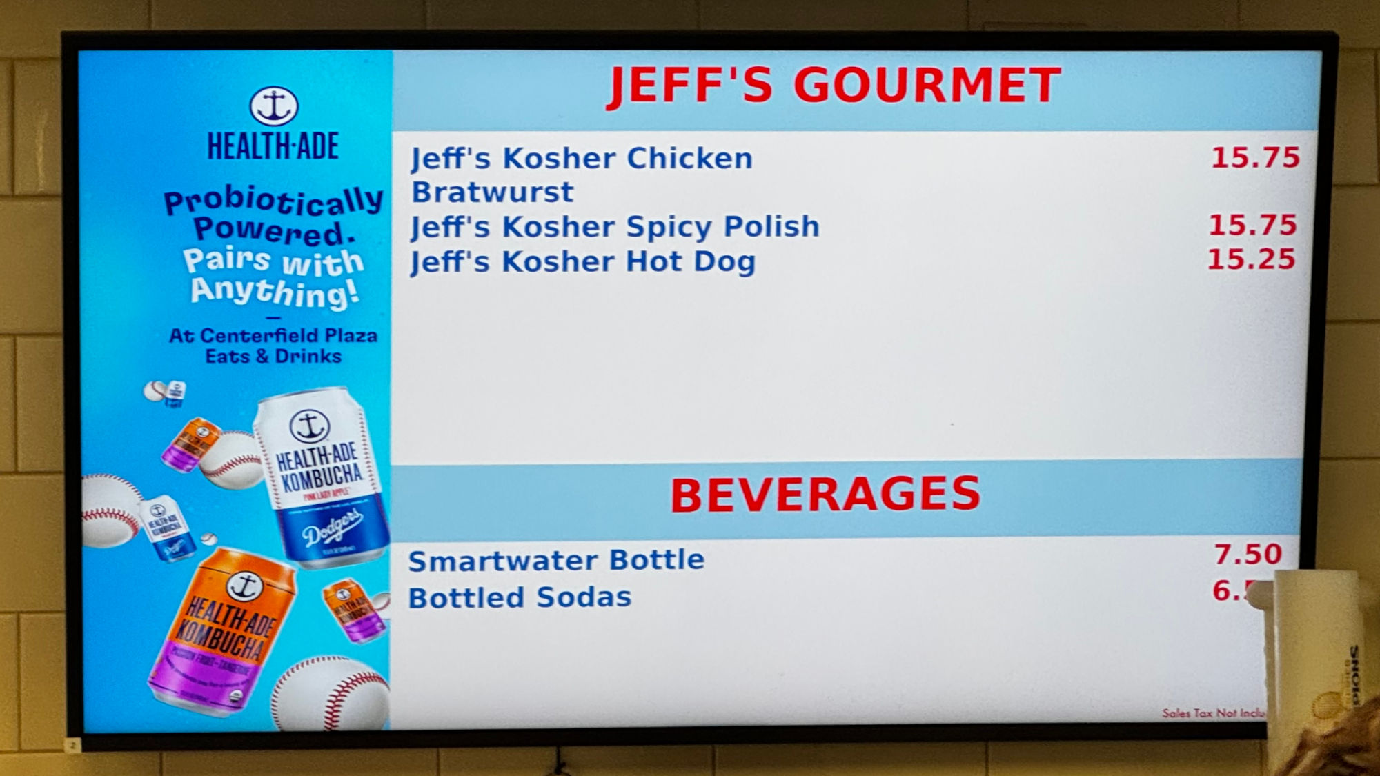 2025 Menu Jeff's Gourmet Sausage Factory 2025 Menu