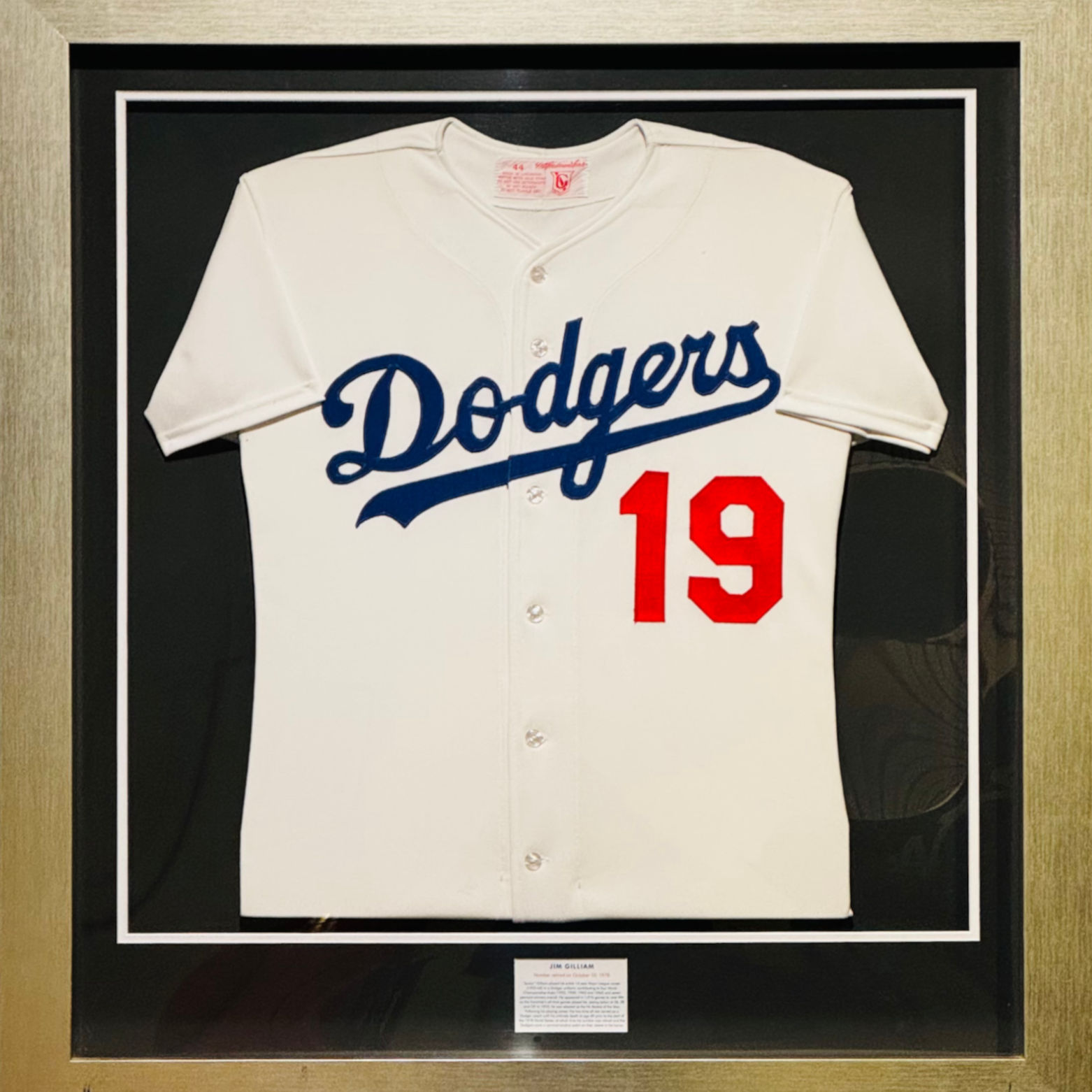 Jim Gilliam Dodger Jersey Jim Gilliam Dodger Jersey