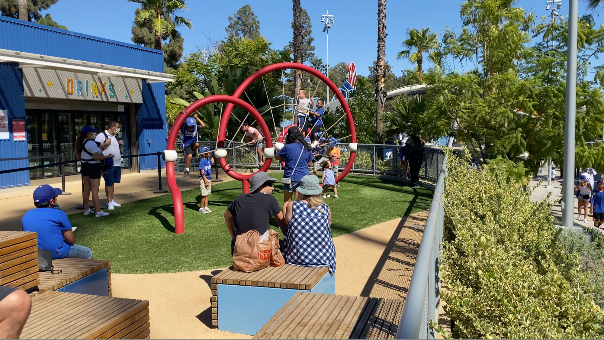 Kid's Play Areas Next to Drinks