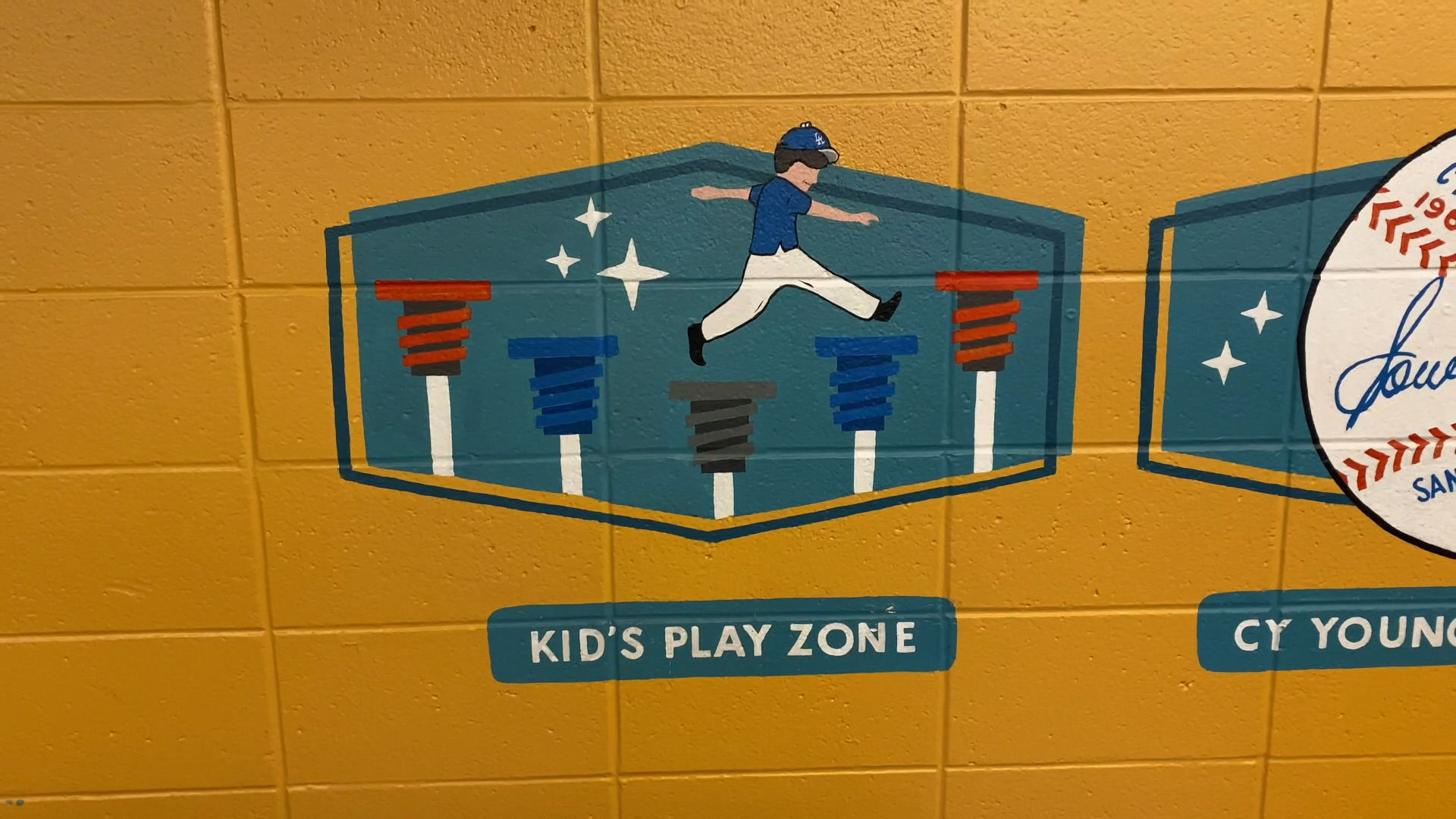 Kid's Play Zone Dodger Stadium