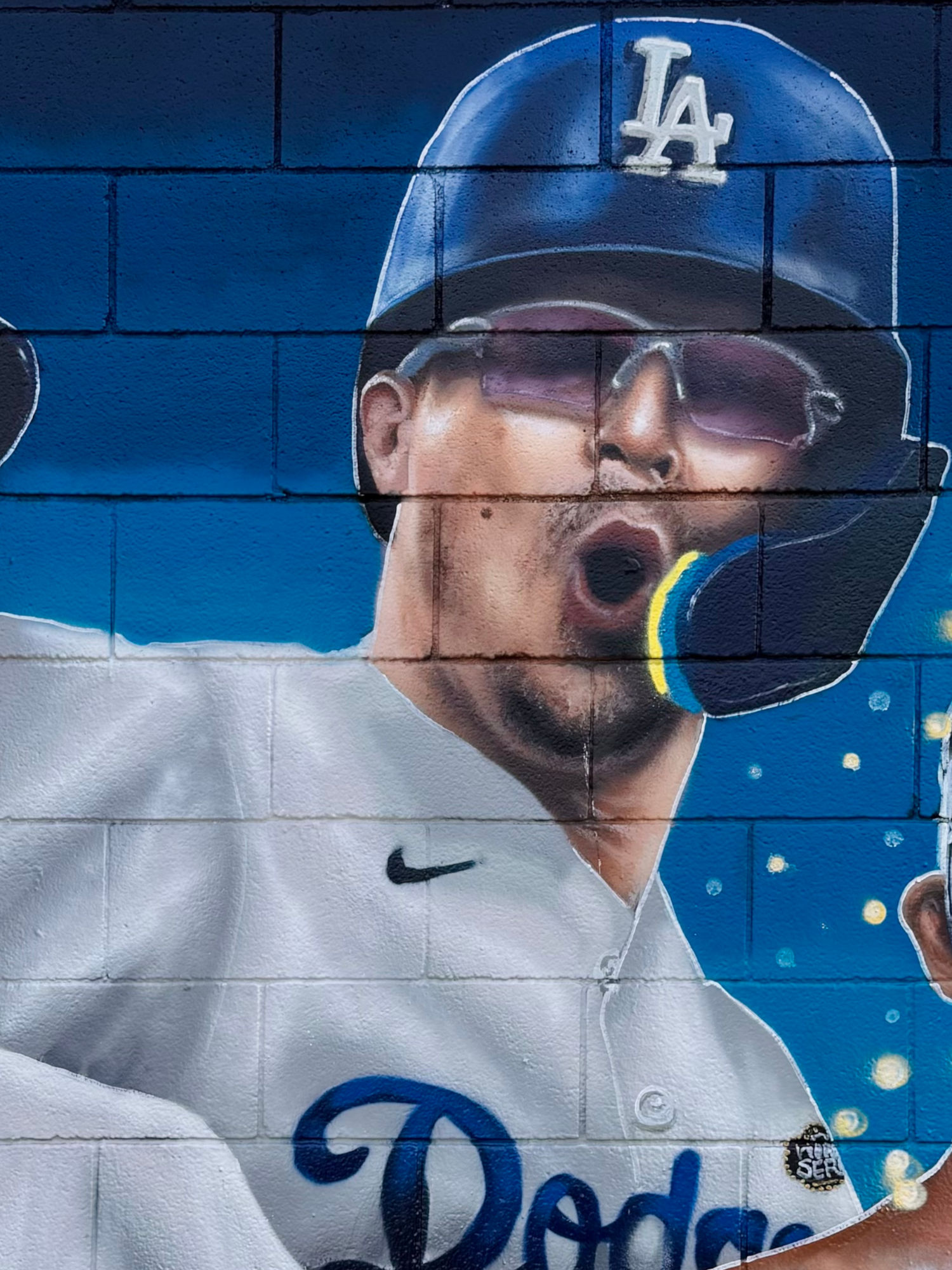 Kike Hernandez East 20th Dodger Mural
