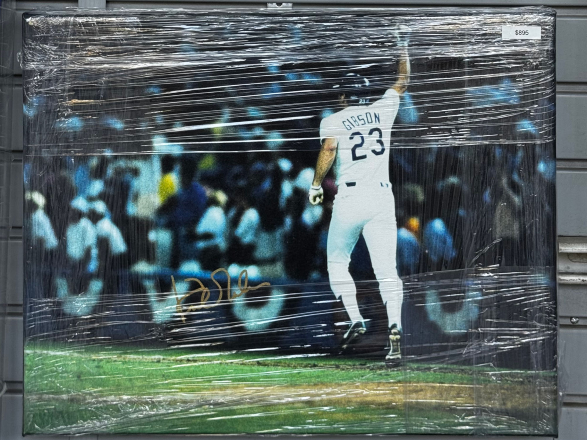 World Series Home Run Autographed Kirk Gibson World Series Home Run Autographed