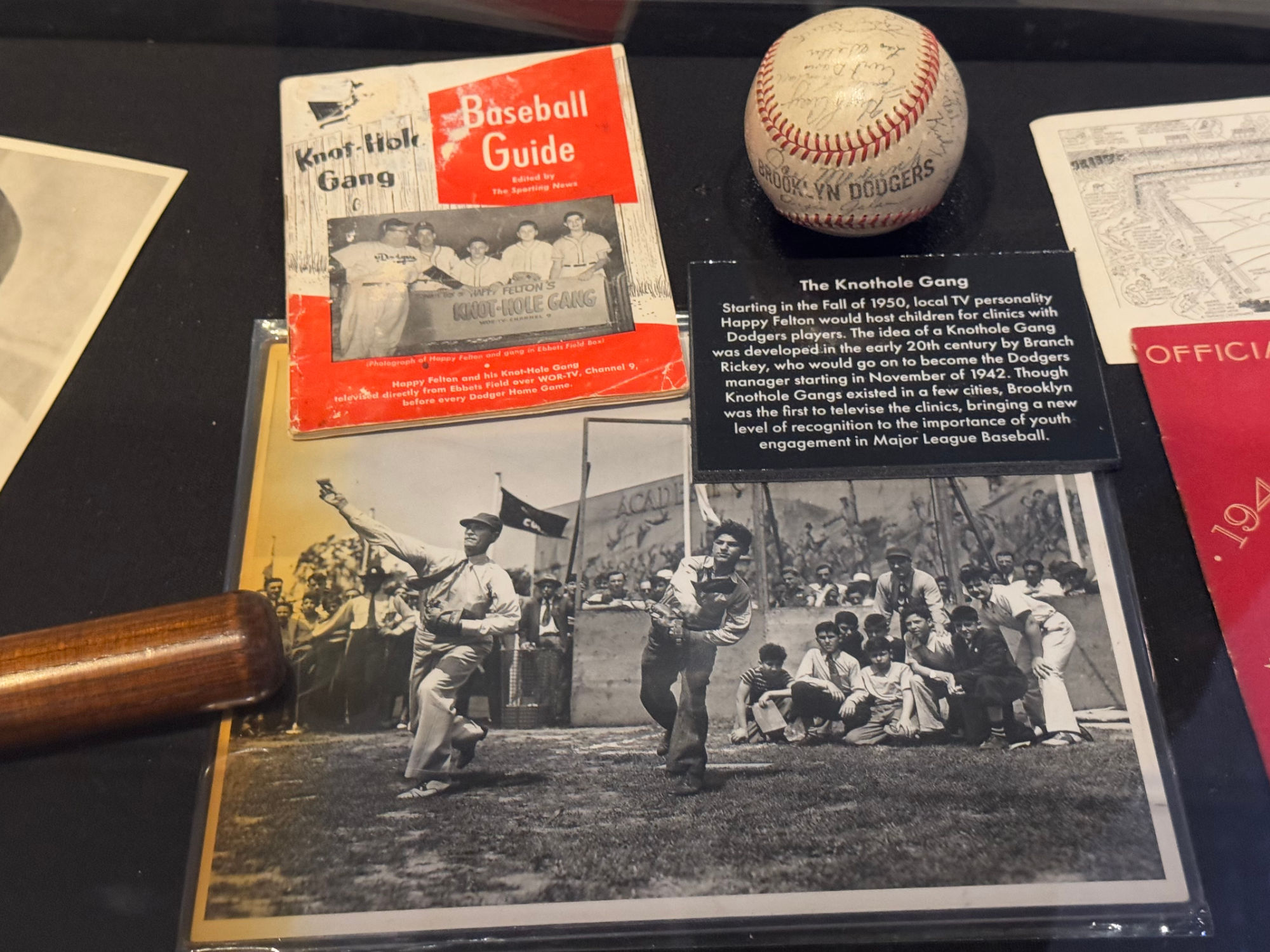 Baseball Guide Knot-Hole Gang Baseball Guide